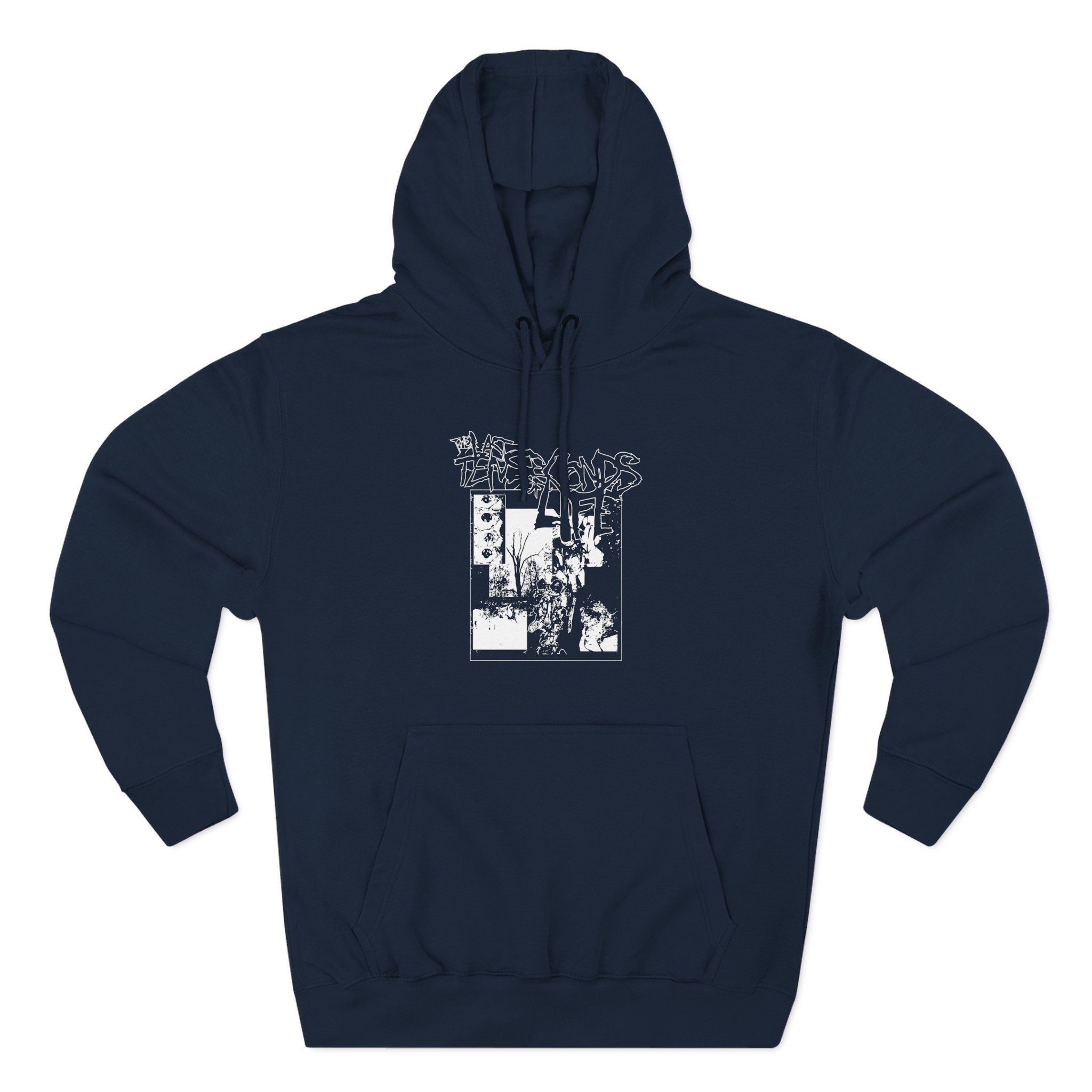 The Last Ten Seconds of Life Three-Panel Fleece Hoodie