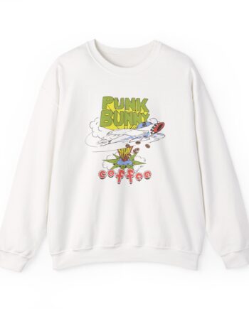 Green Day Punk Bunny Dookie Unisex Heavy Blend™ Crewneck Sweatshirt