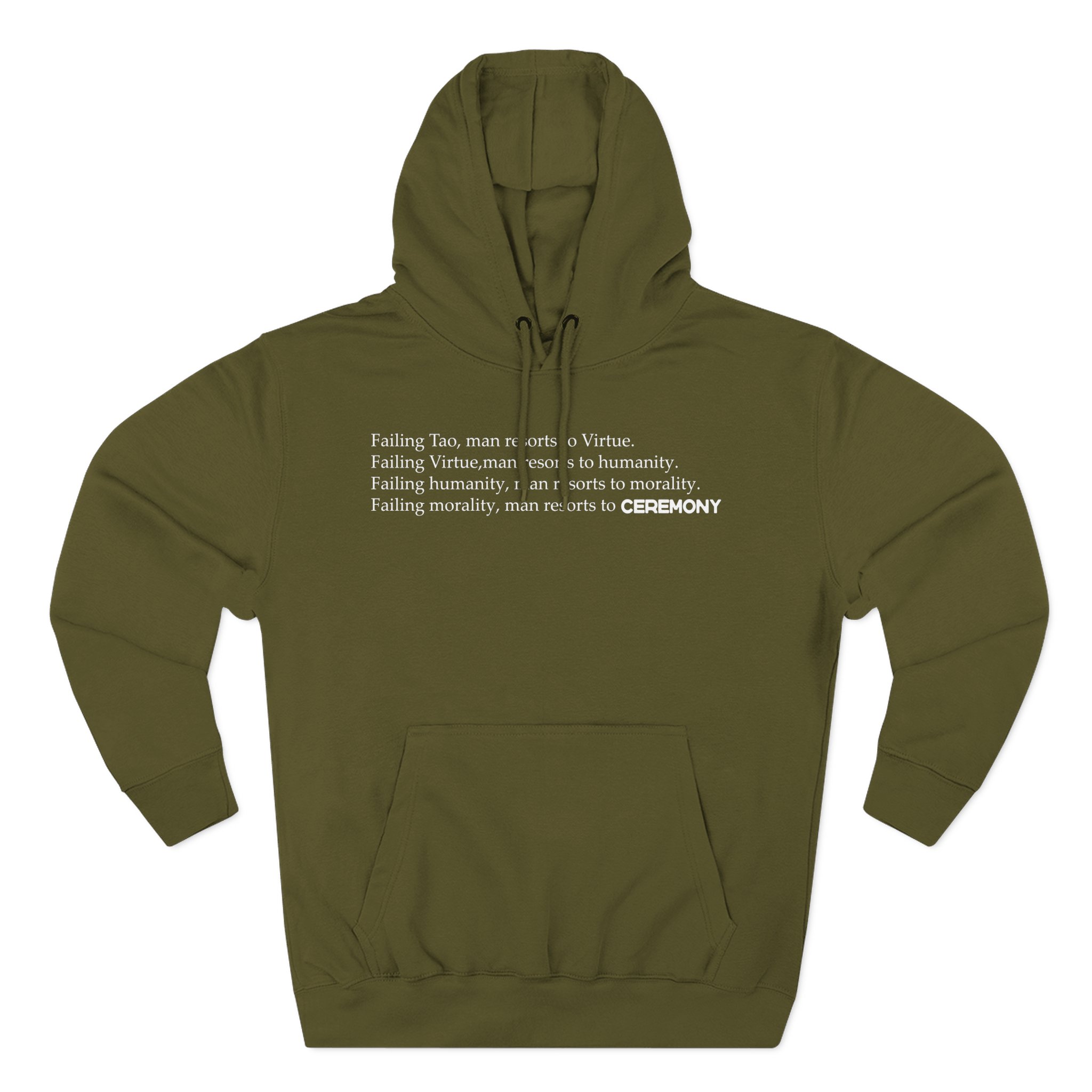 Ceremony Real Bay Three-Panel Fleece Hoodie