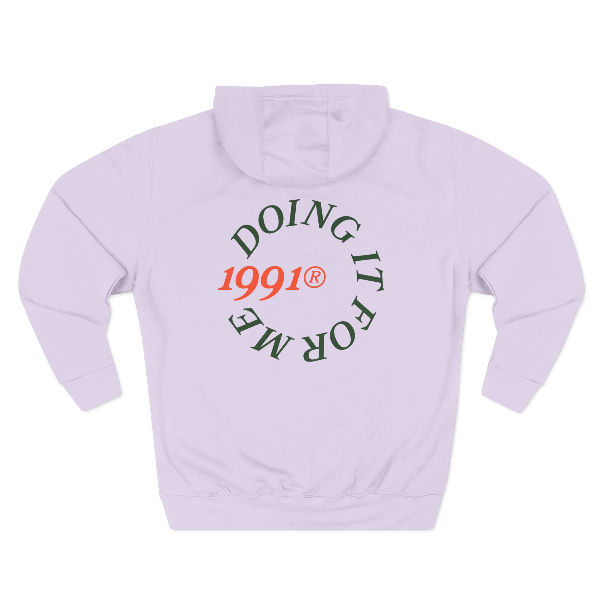 Larry June Doing It for Me Three-Panel Fleece Hoodie