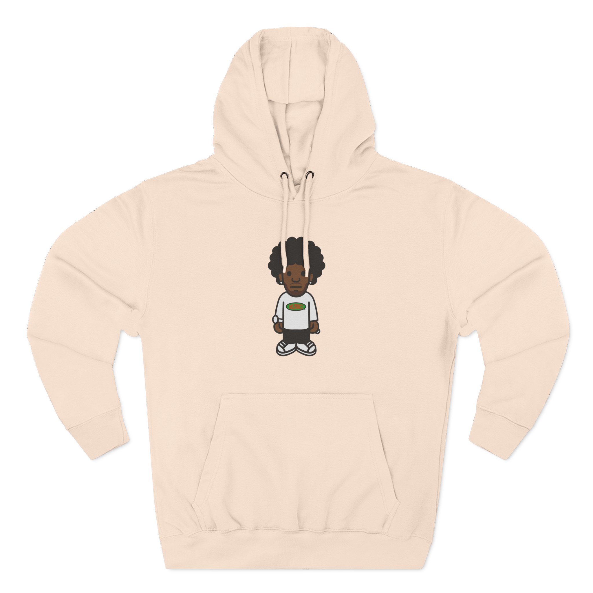 Faiyaz Wasting Time Three-Panel Fleece Hoodie