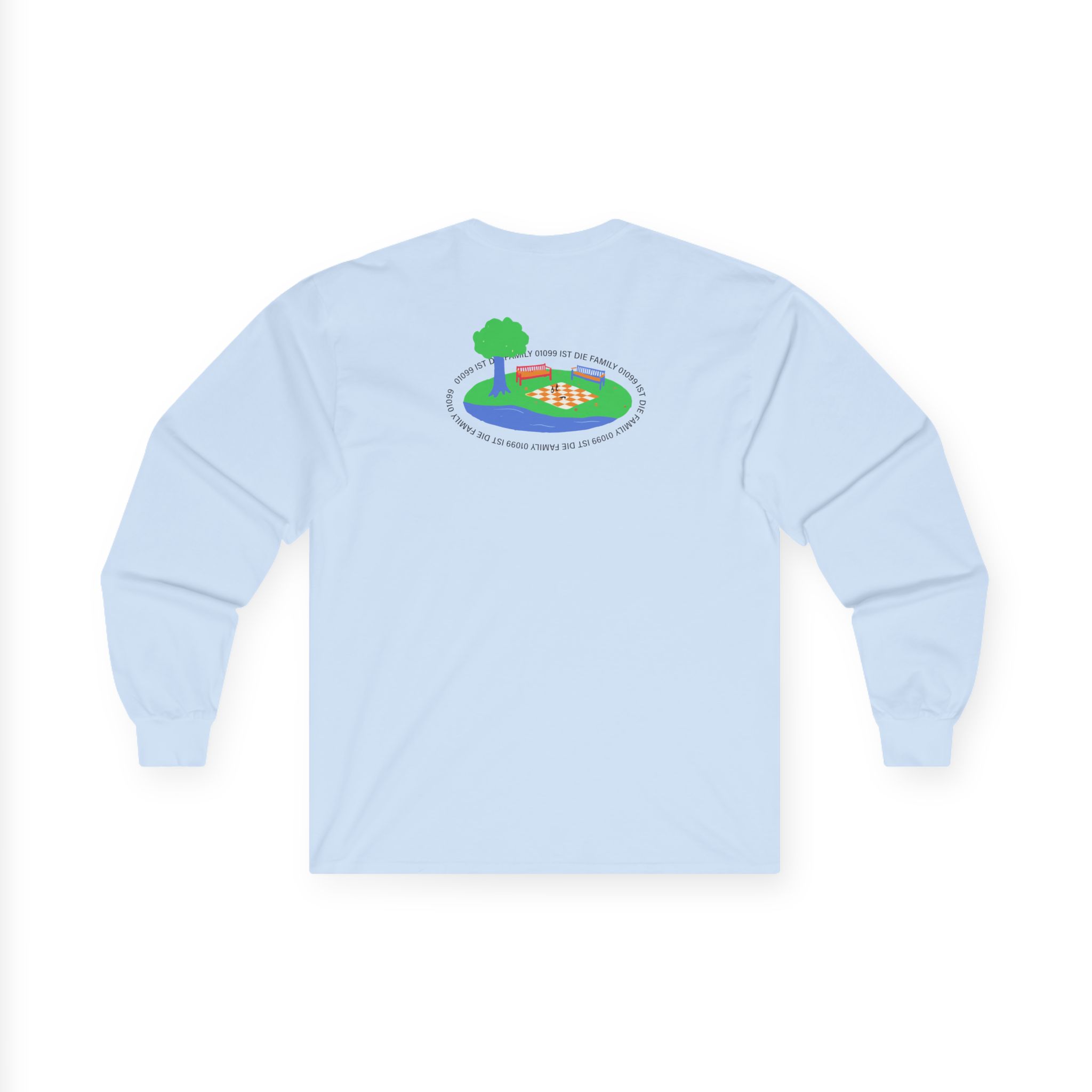 01099 Ist Die Family Unisex Ultra Cotton Long Sleeve Tee