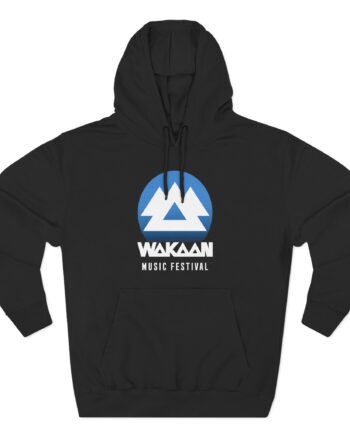 Liquid Stranger Wakaan Music Festival 2022 Three-Panel Fleece Hoodie