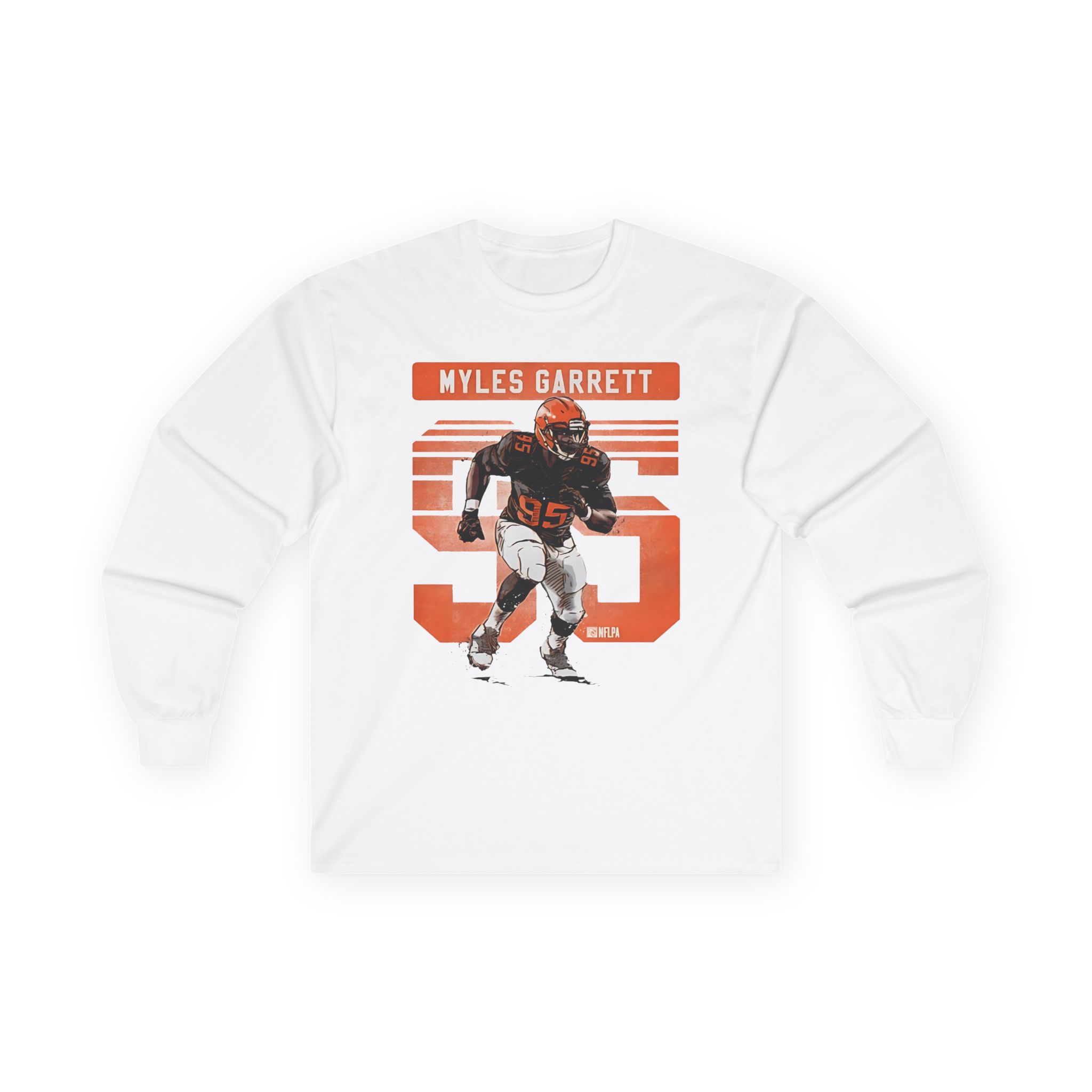 Myles Garrett Grunge Unisex Ultra Cotton Long Sleeve Tee