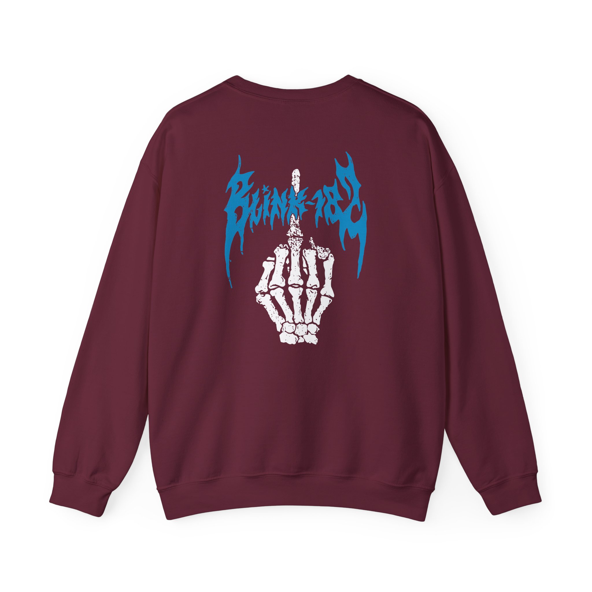 Blink 182 Middle Finger Unisex Heavy Blendâ„¢ Crewneck Sweatshirt