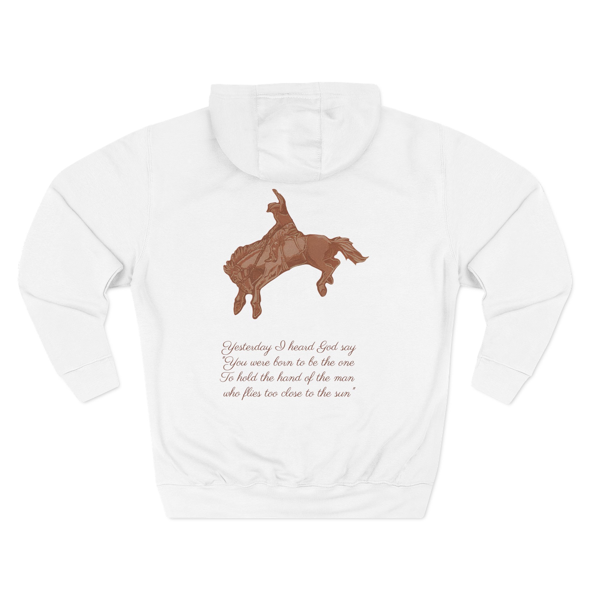 Lanadelrey Indio Three-Panel Fleece Hoodie