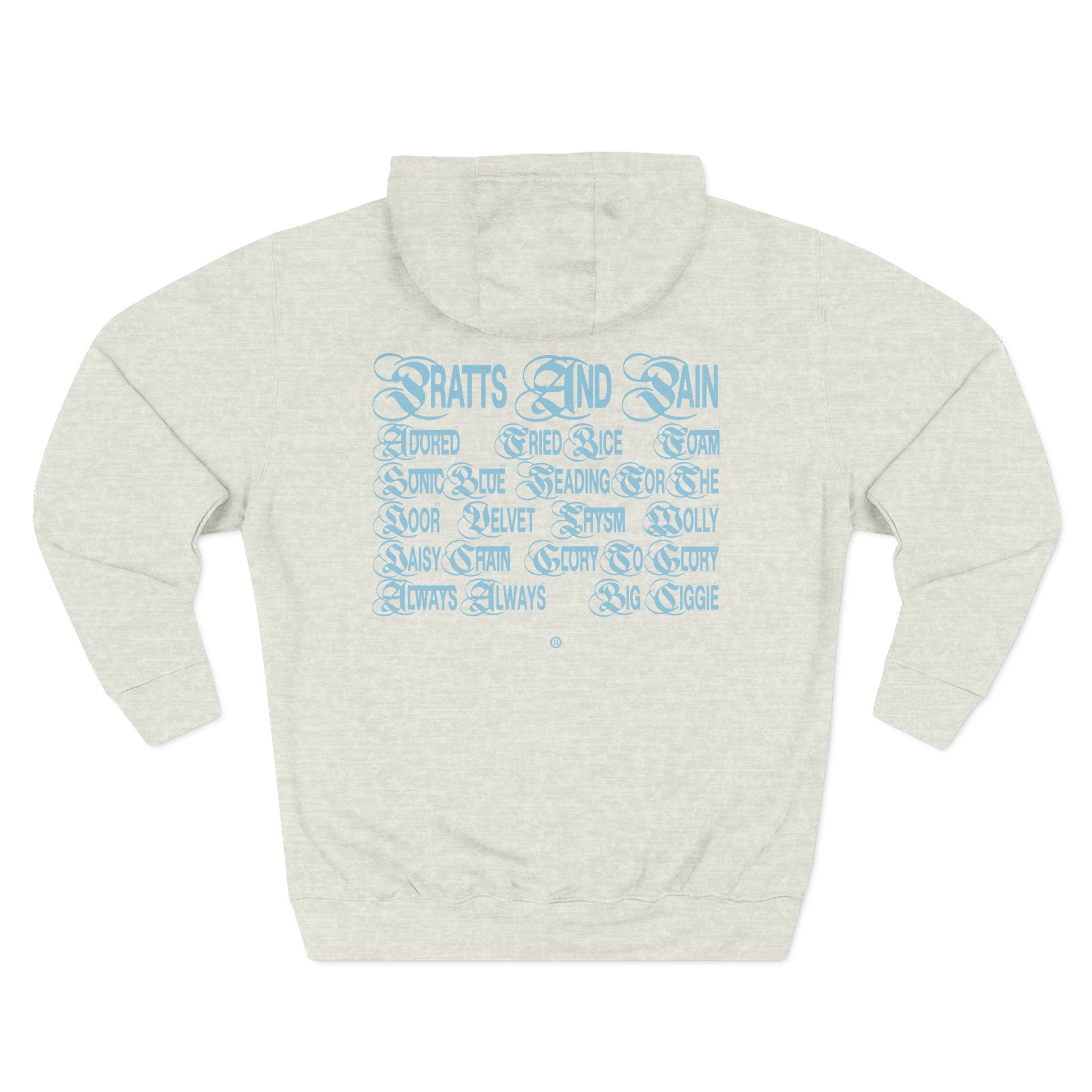 Royel Otis Pratts & Pain Three-Panel Fleece Hoodie