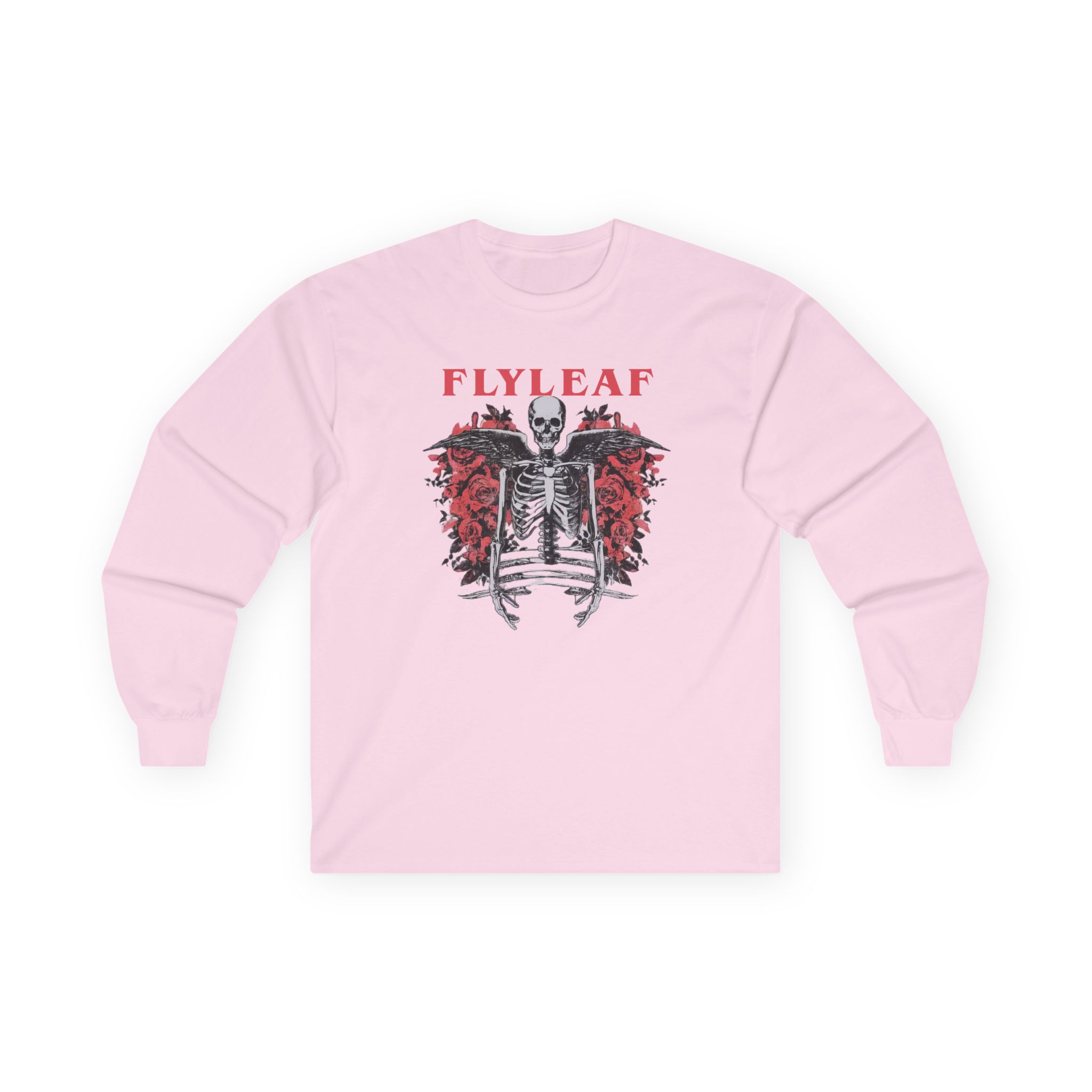 Flyleaf Skeleton Angel Unisex Ultra Cotton Long Sleeve Tee