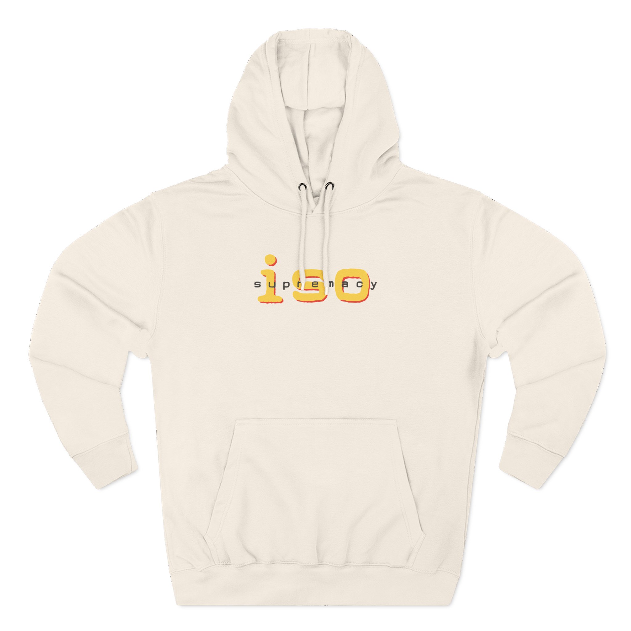 Faiyaz 2 Tone Logo Three-Panel Fleece Hoodie