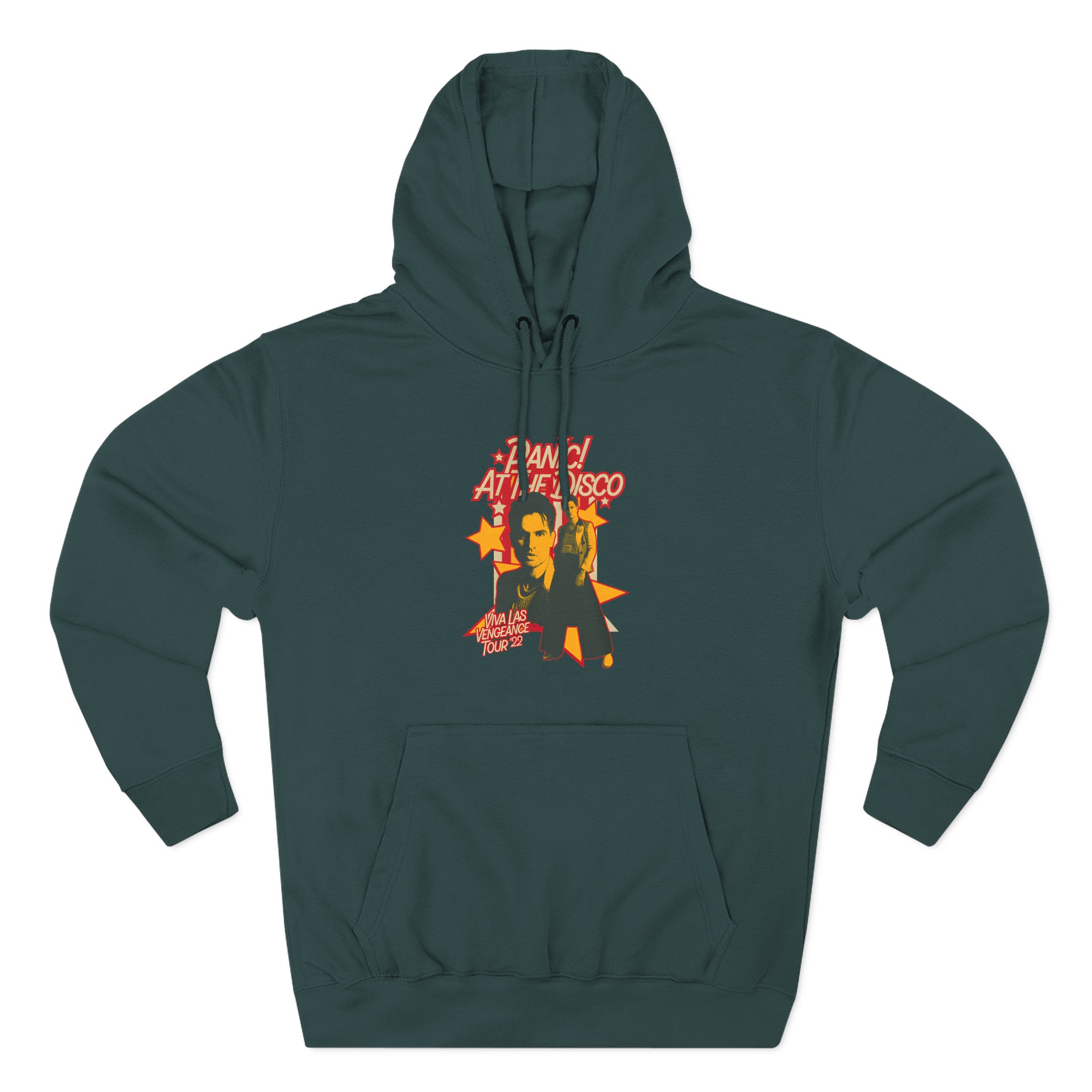 Panic at the Disco Stars Dark Three-Panel Fleece Hoodie