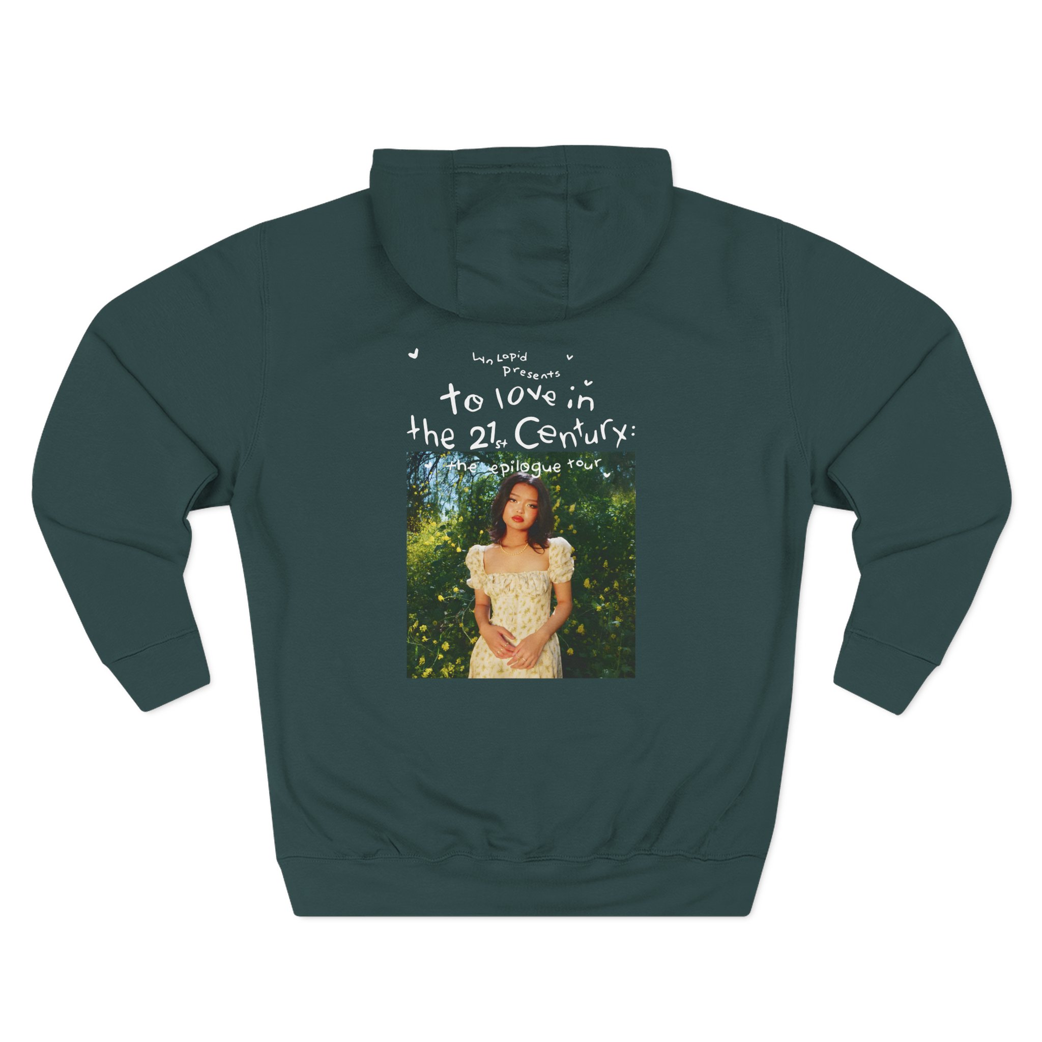 Lyn Lapid to Love in the 21st Century Tour Three-Panel Fleece Hoodie