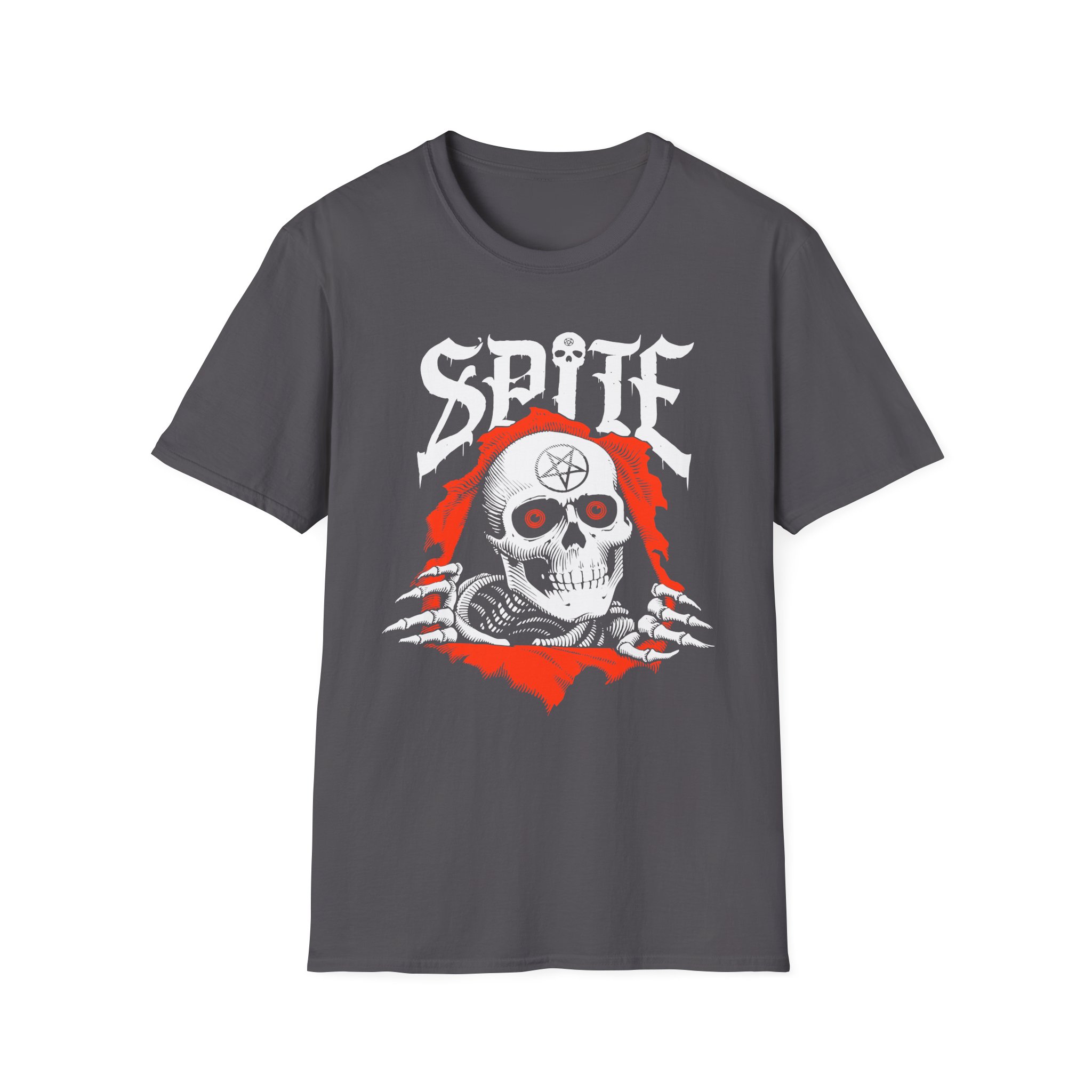 Spite Skeleton Unisex Softstyle T-Shirt