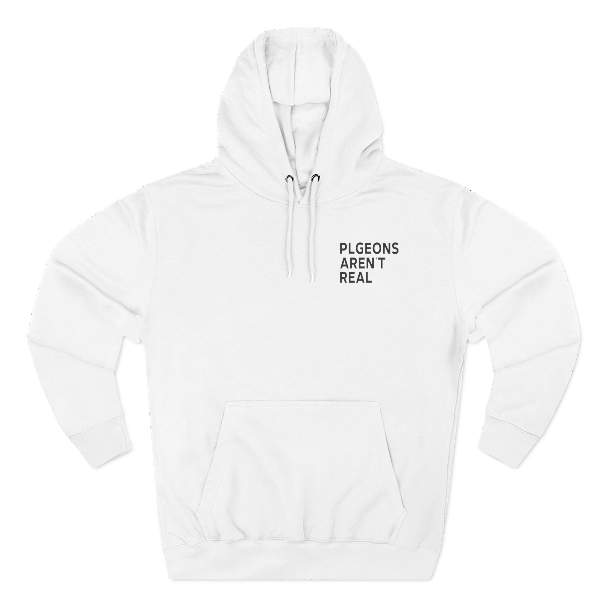 Birds Arent Real I am a Lie Three-Panel Fleece Hoodie