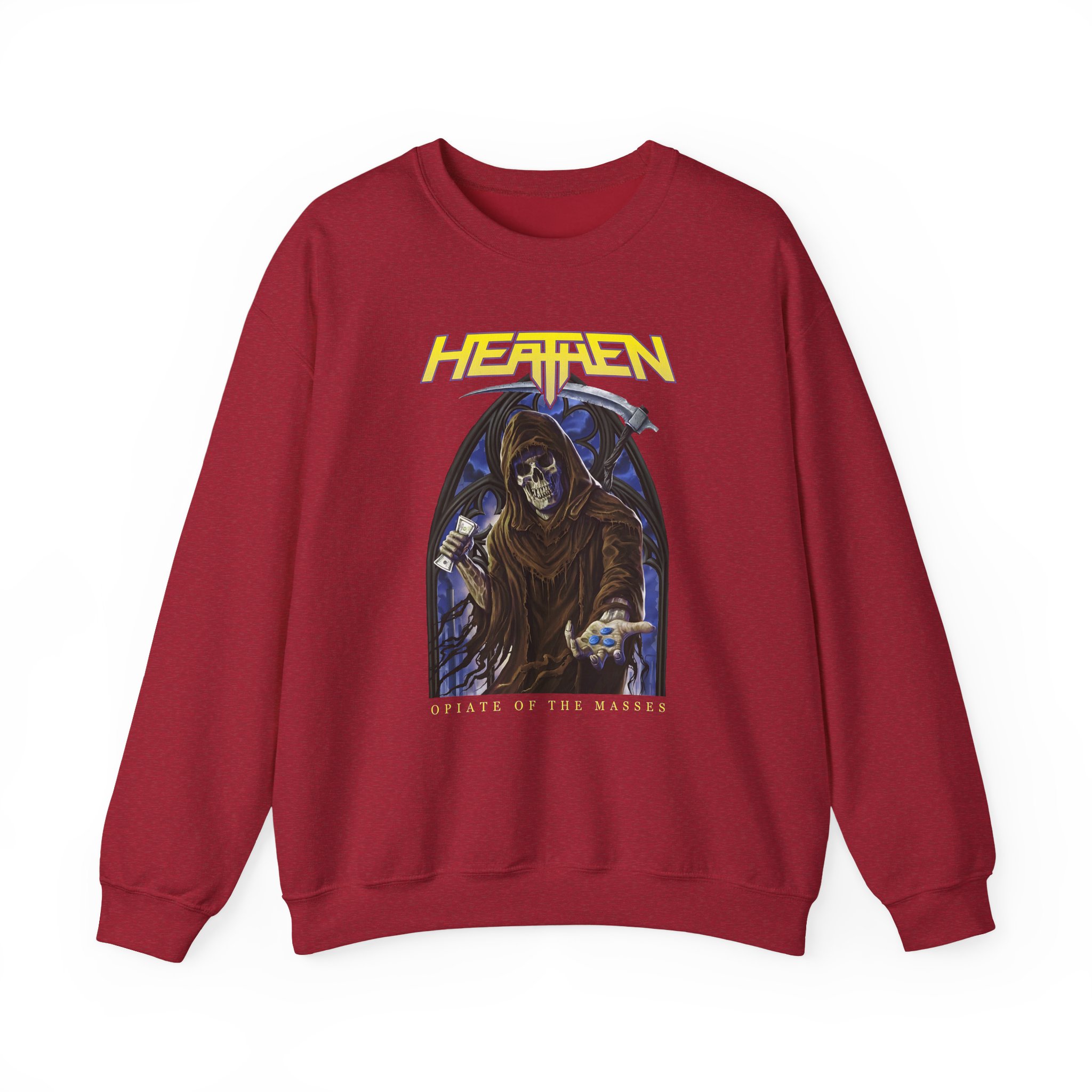 Heathen Opiate of the Masses Unisex Heavy Blendâ„¢ Crewneck Sweatshirt