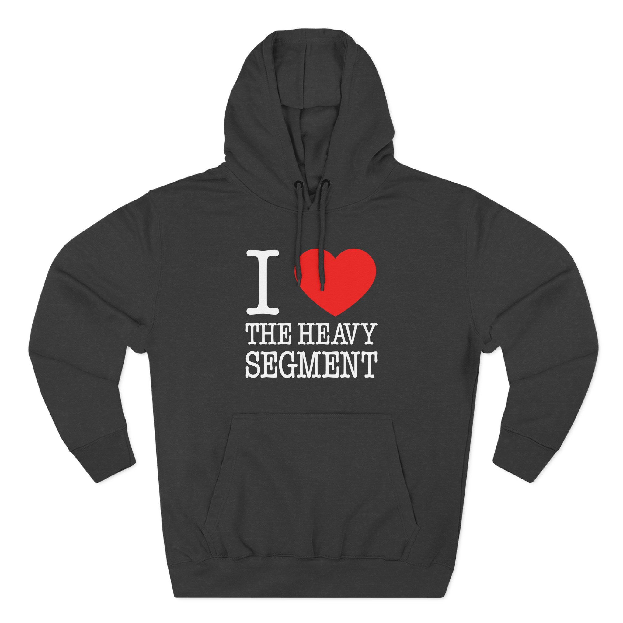 Ymh I Heart the Heavy Segment Three-Panel Fleece Hoodie