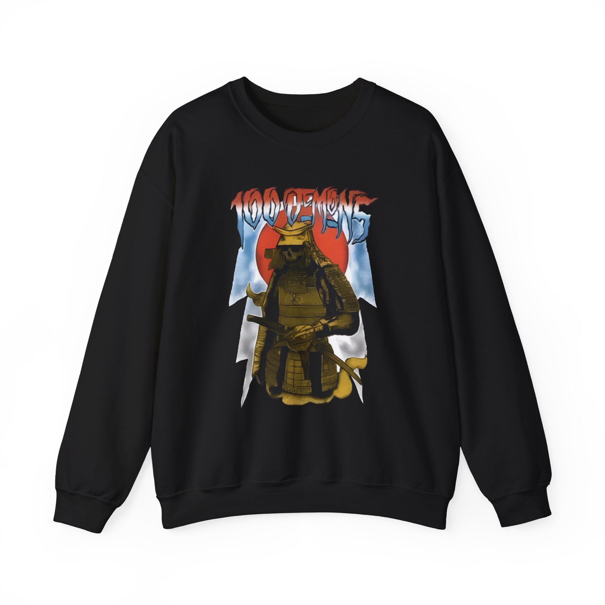 100 Demons Unisex Heavy Blendâ„¢ Crewneck Sweatshirt