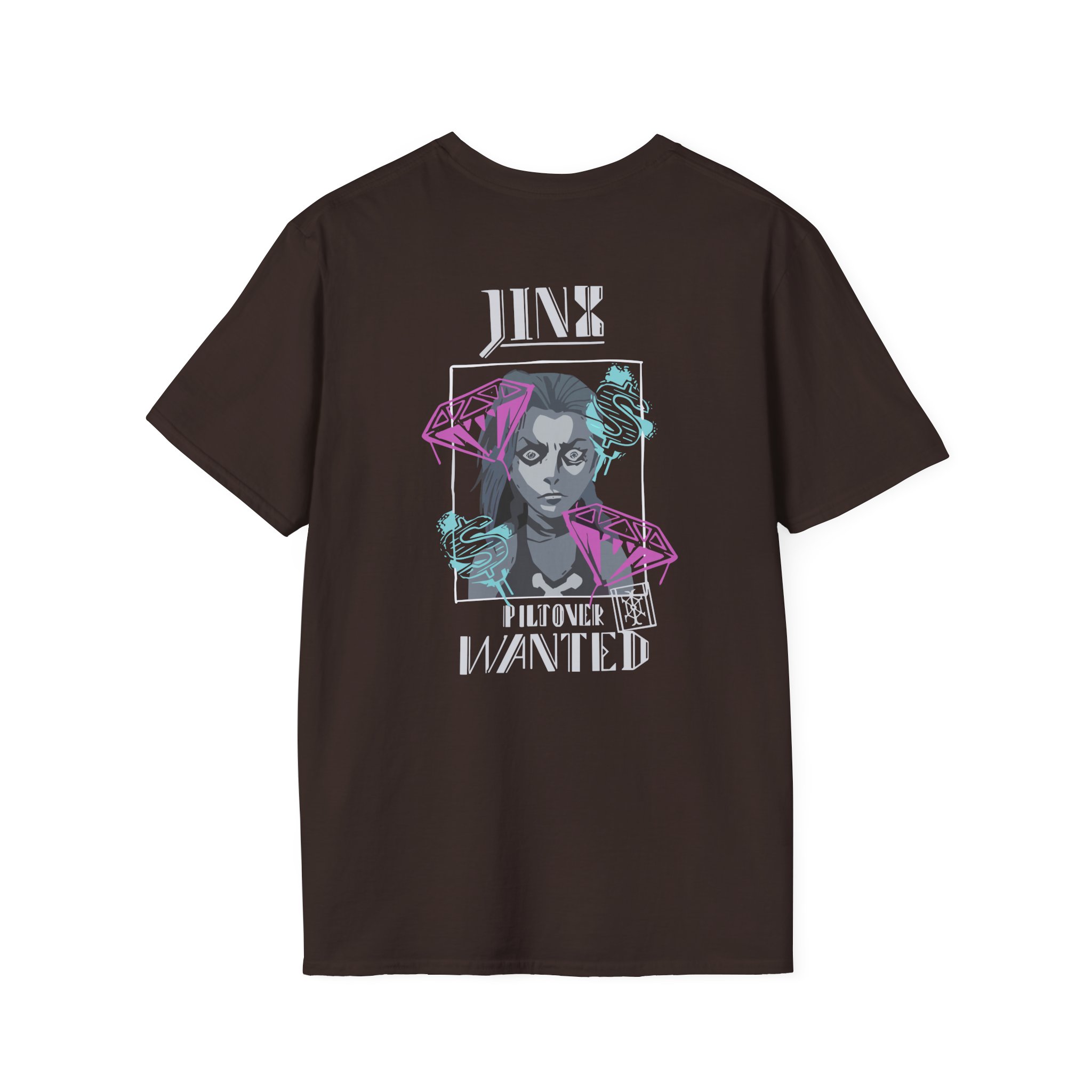 Jinx Arcane Unisex Softstyle T-Shirt