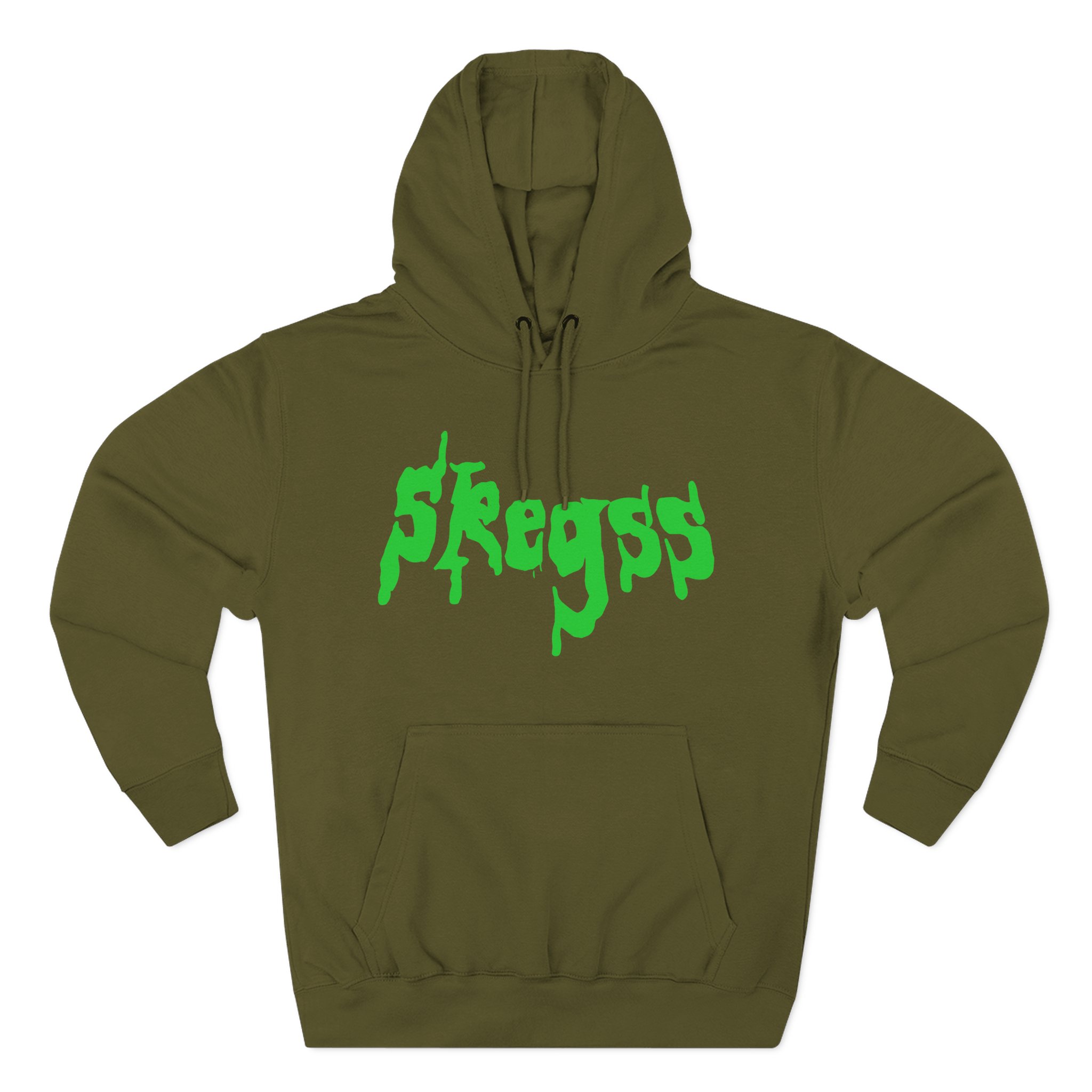 Skegss Goosebumps Logo Three-Panel Fleece Hoodie
