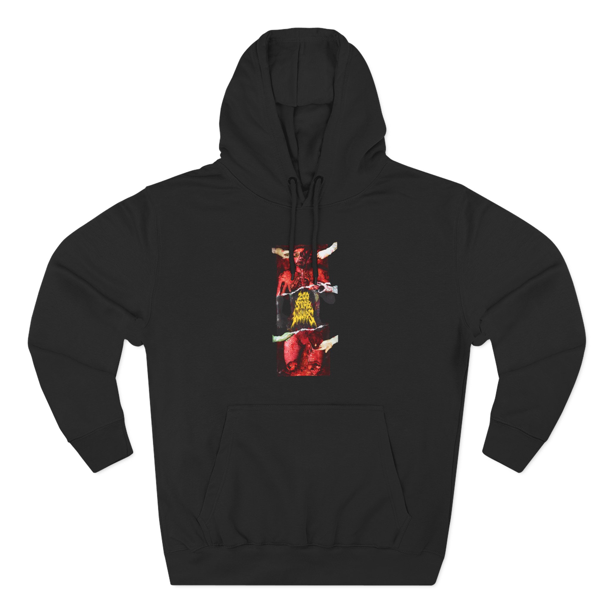 200 Stab Wounds Three-Panel Fleece Hoodie