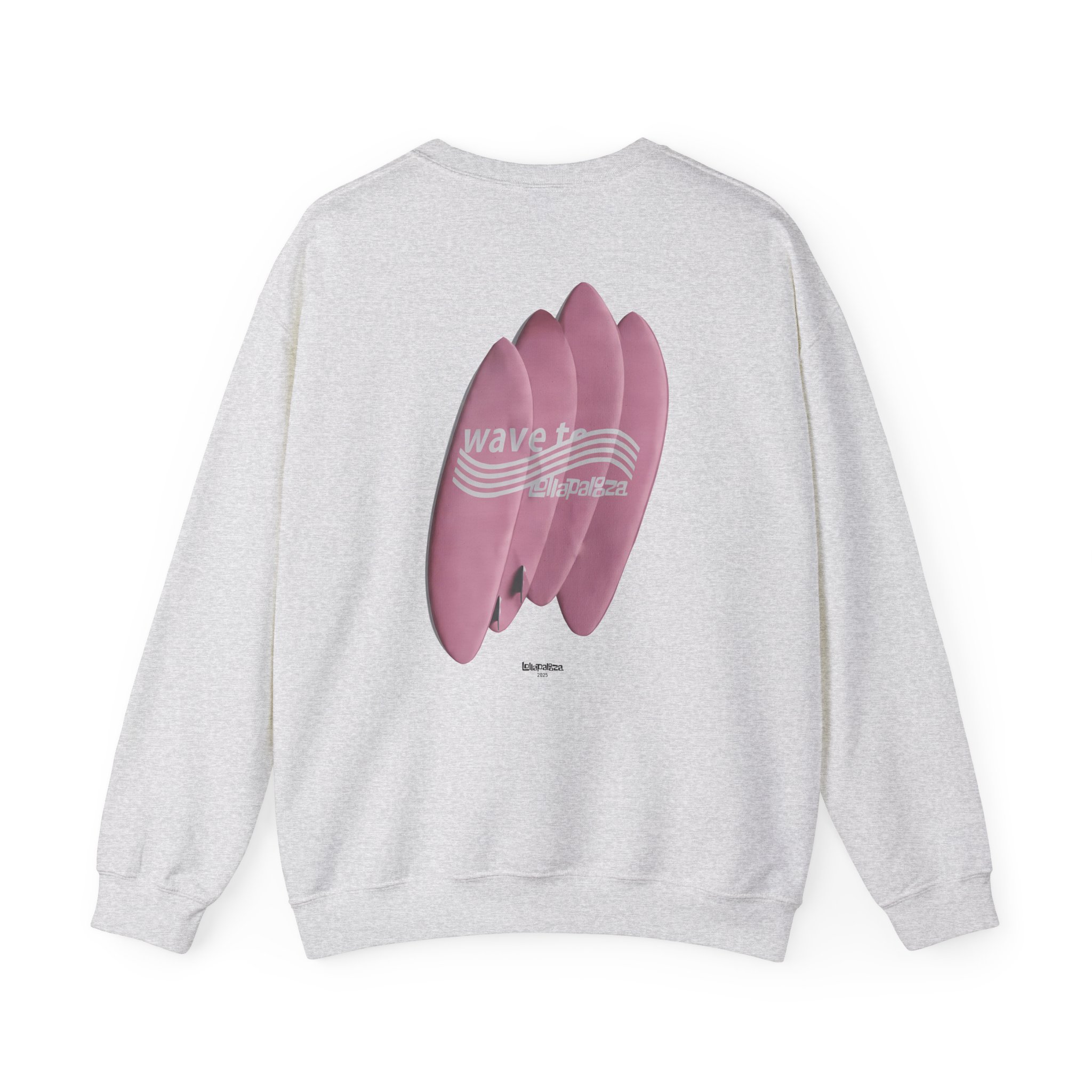 Wave to Earth Lollapolooza Unisex Heavy Blendâ„¢ Crewneck Sweatshirt