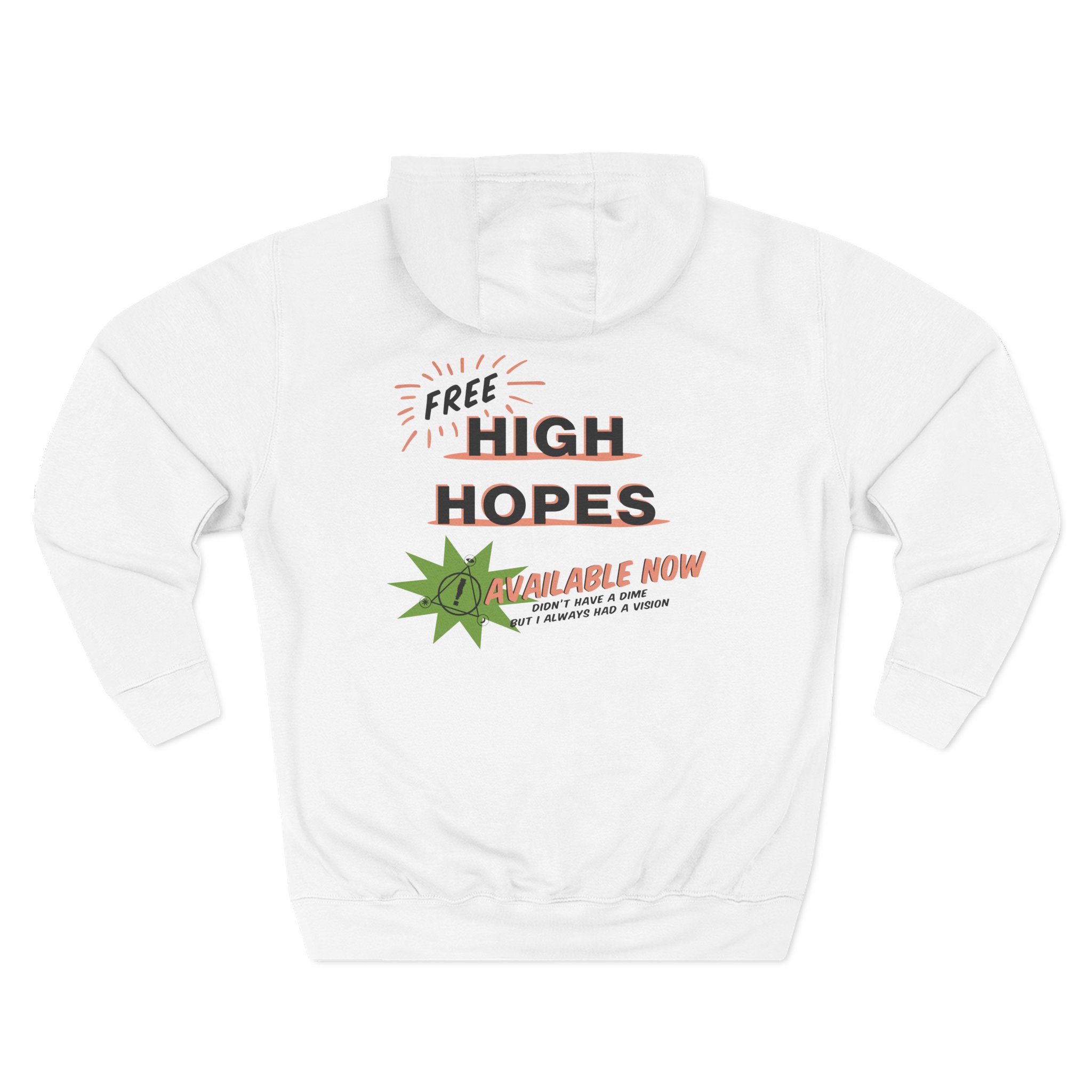 Panic at the Disco High Hopes Three-Panel Fleece Hoodie