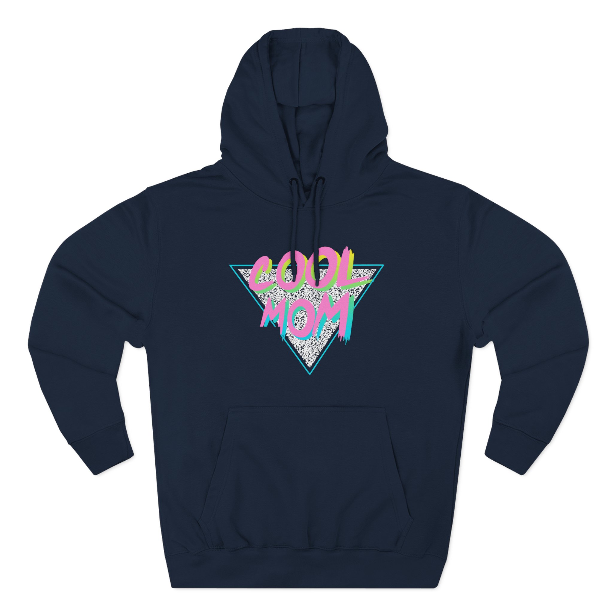 Ymh Cool Mom Three-Panel Fleece Hoodie