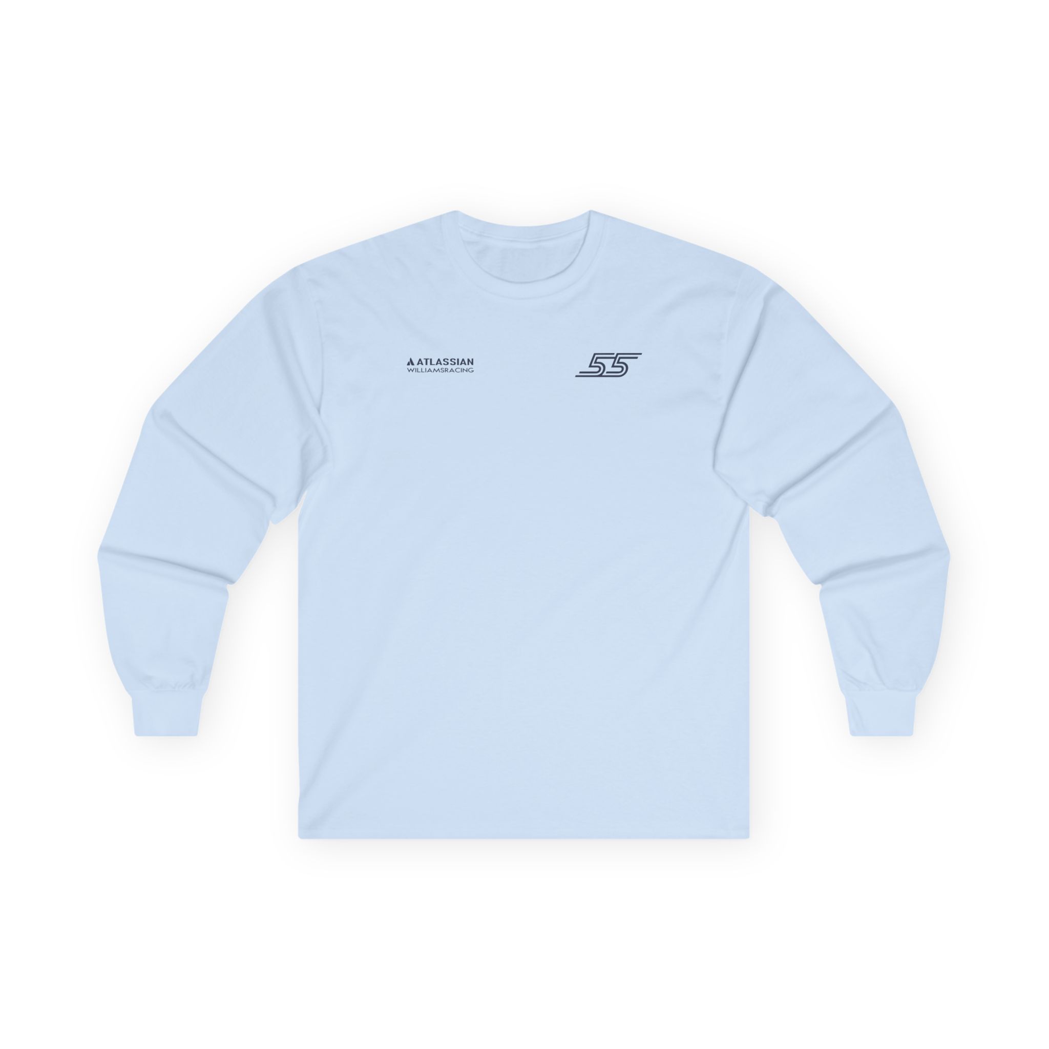 Carlos Sainz Atlassian Williams Racing Unisex Ultra Cotton Long Sleeve Tee
