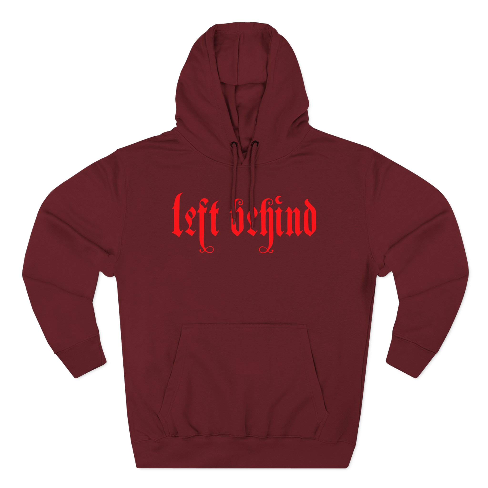 Left Behind Blessed by the Burn Three-Panel Fleece Hoodie
