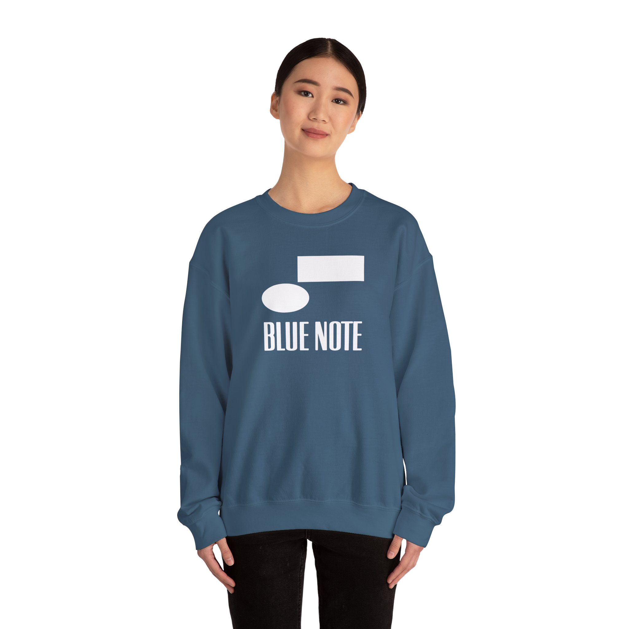 Blue Note Records Unisex Heavy Blendâ„¢ Crewneck Sweatshirt