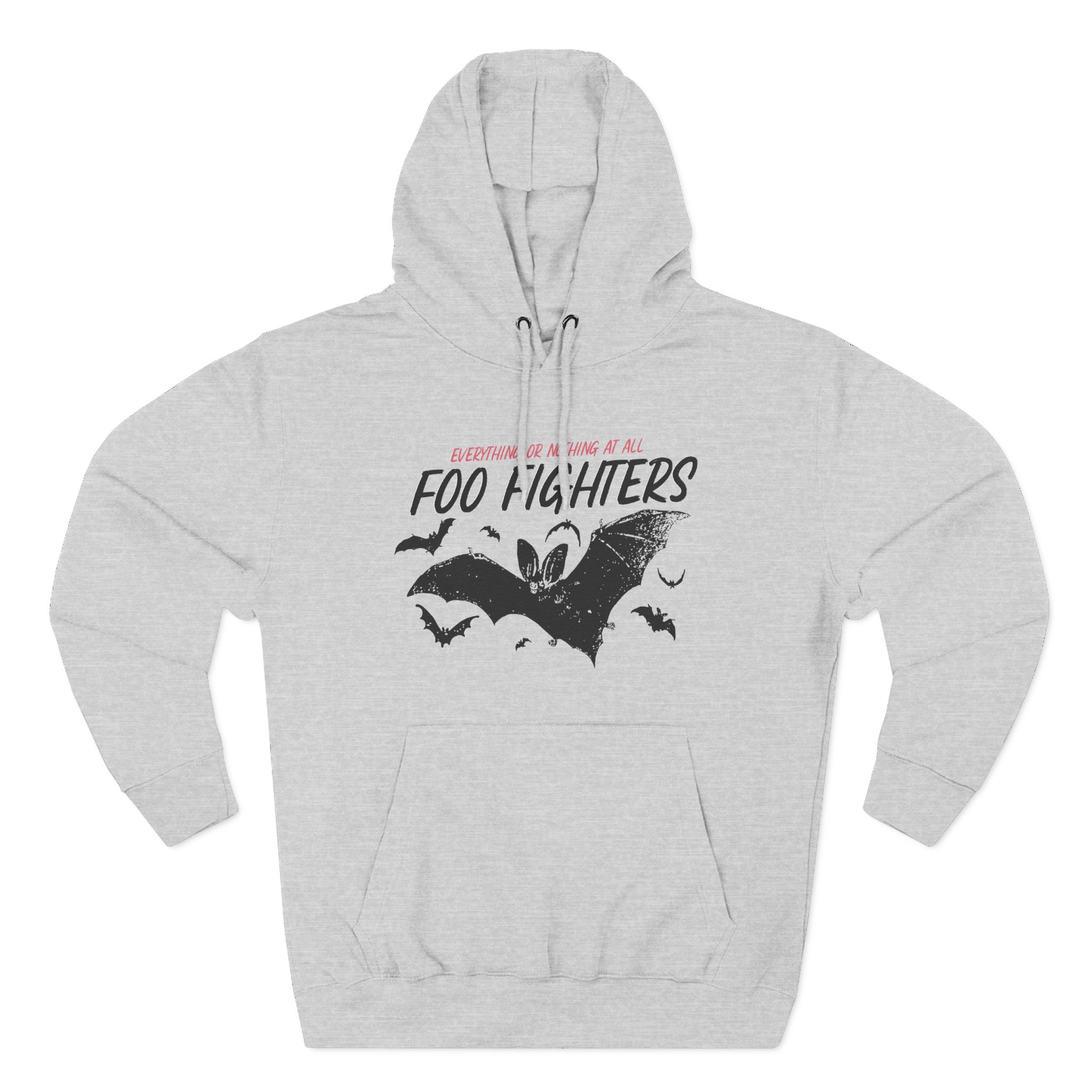 Foo Fighters Bat Three-Panel Fleece Hoodie