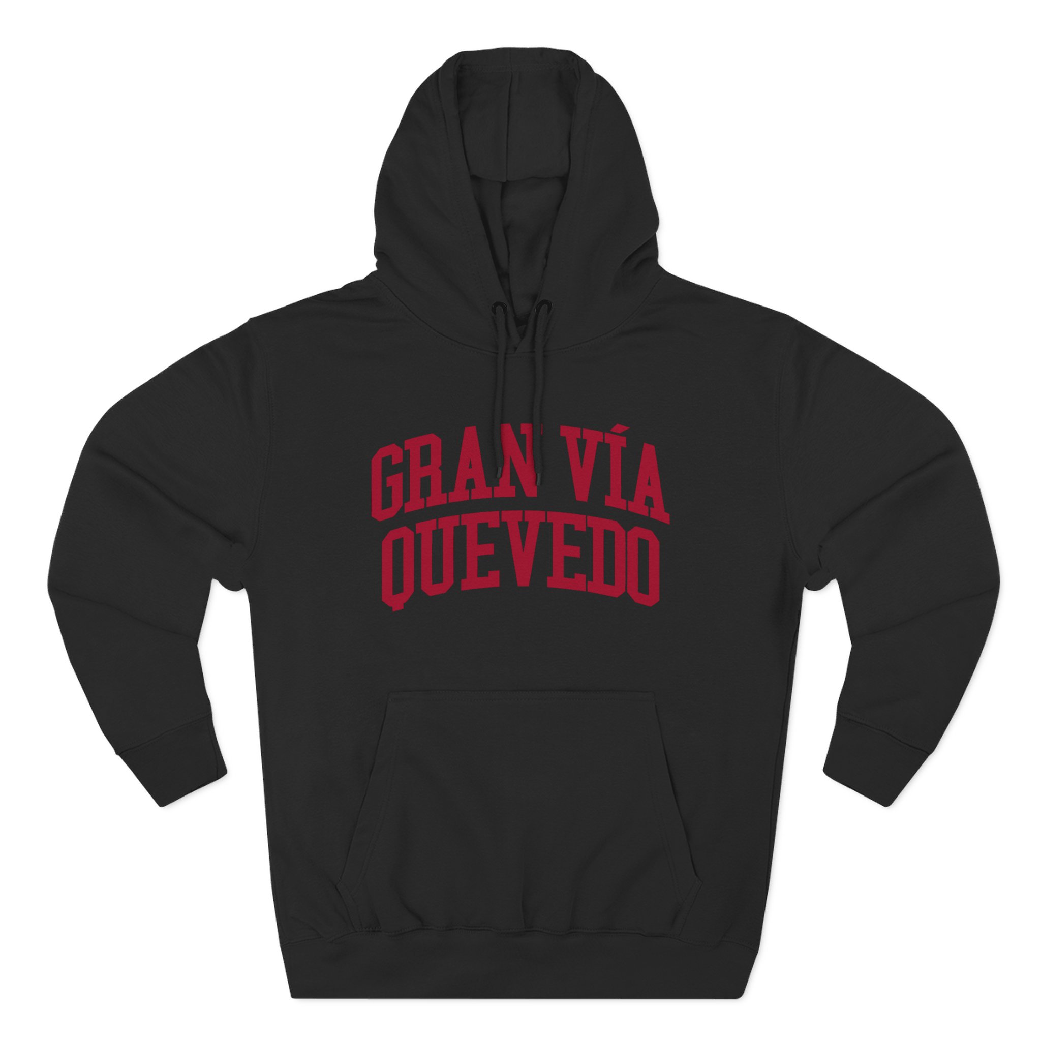 Quevedo Gran Vía Three-Panel Fleece Hoodie