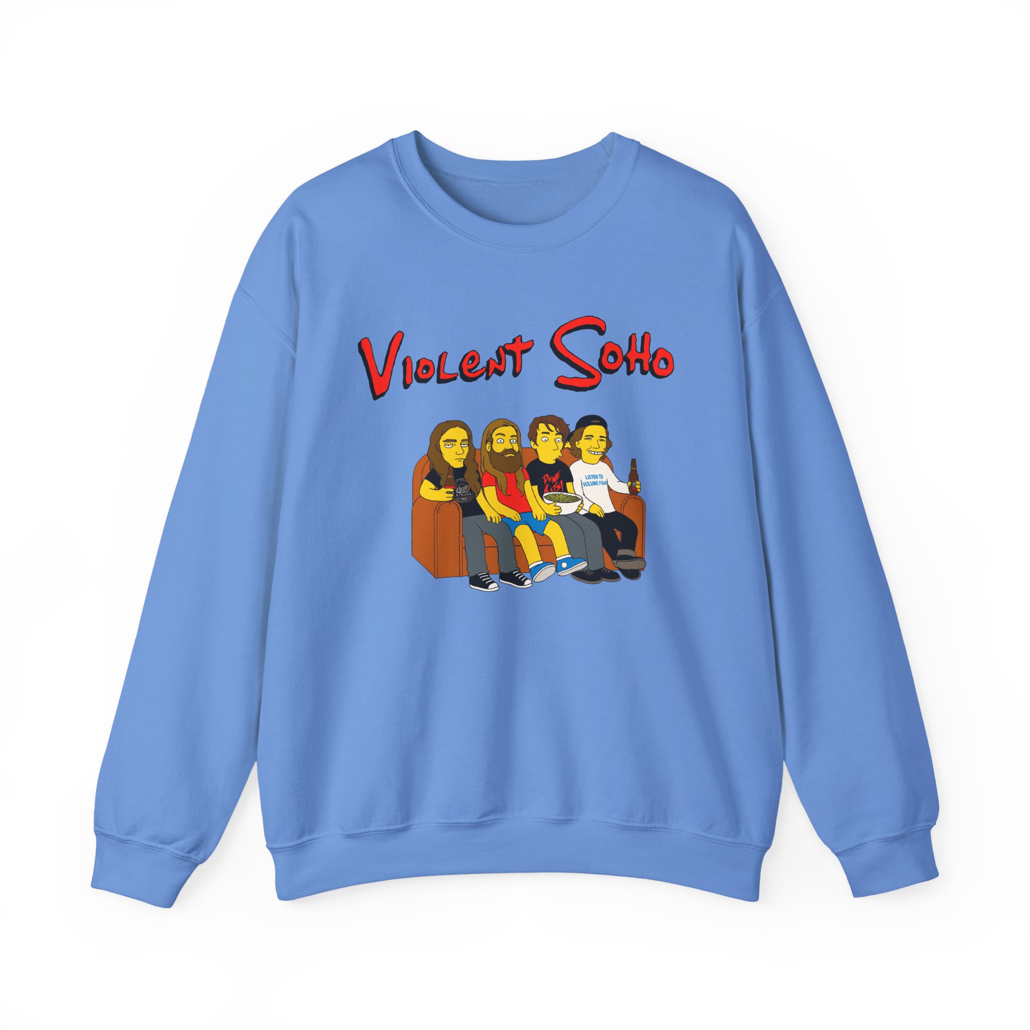 Violent Soho Springfield 4122 Unisex Heavy Blendâ„¢ Crewneck Sweatshirt