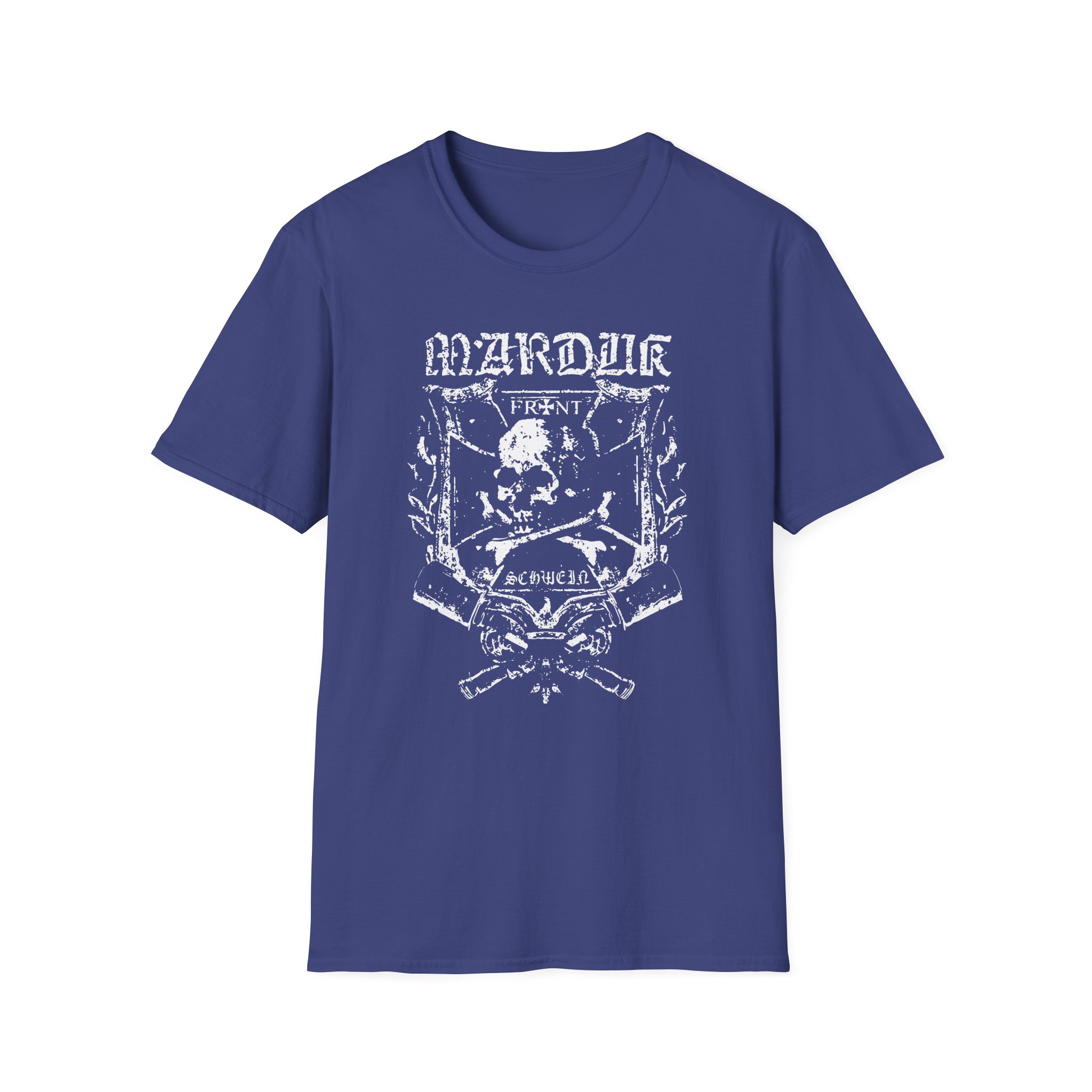 Marduk Frontschwein Shield Unisex Softstyle T-Shirt