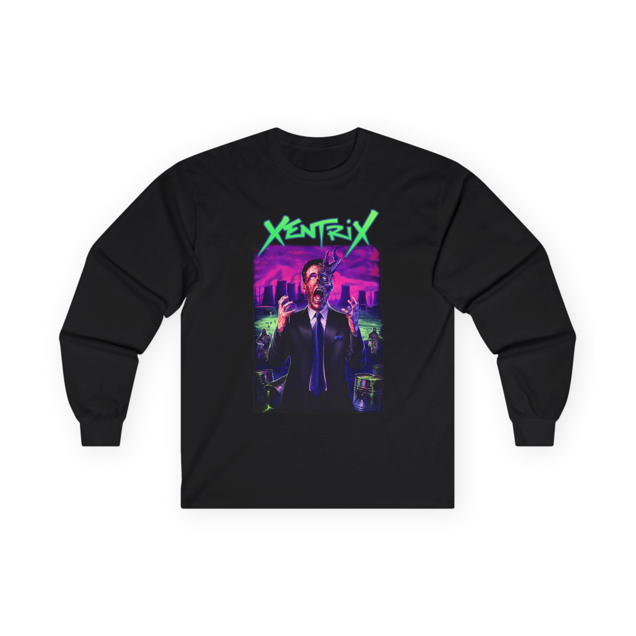 Xentrix Facemelt Unisex Ultra Cotton Long Sleeve Tee