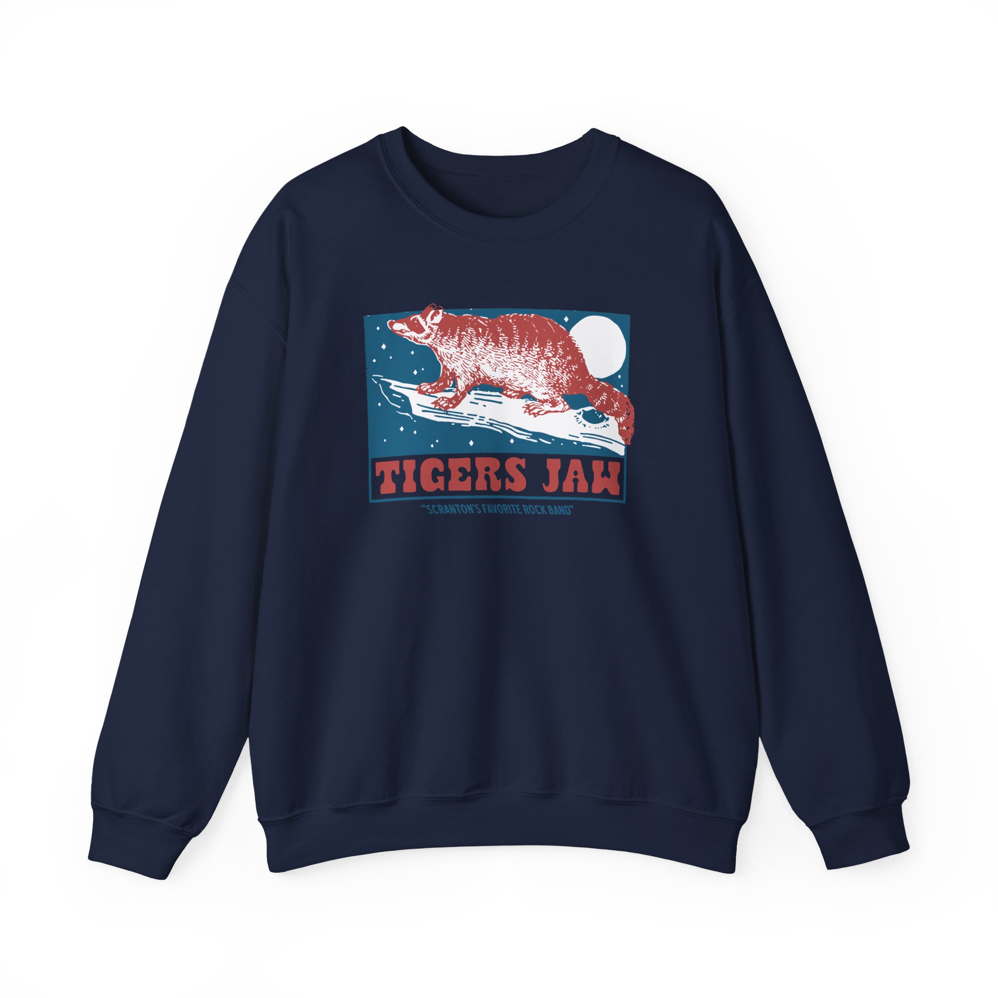 Tigers Jaw Raccoon Unisex Heavy Blendâ„¢ Crewneck Sweatshirt