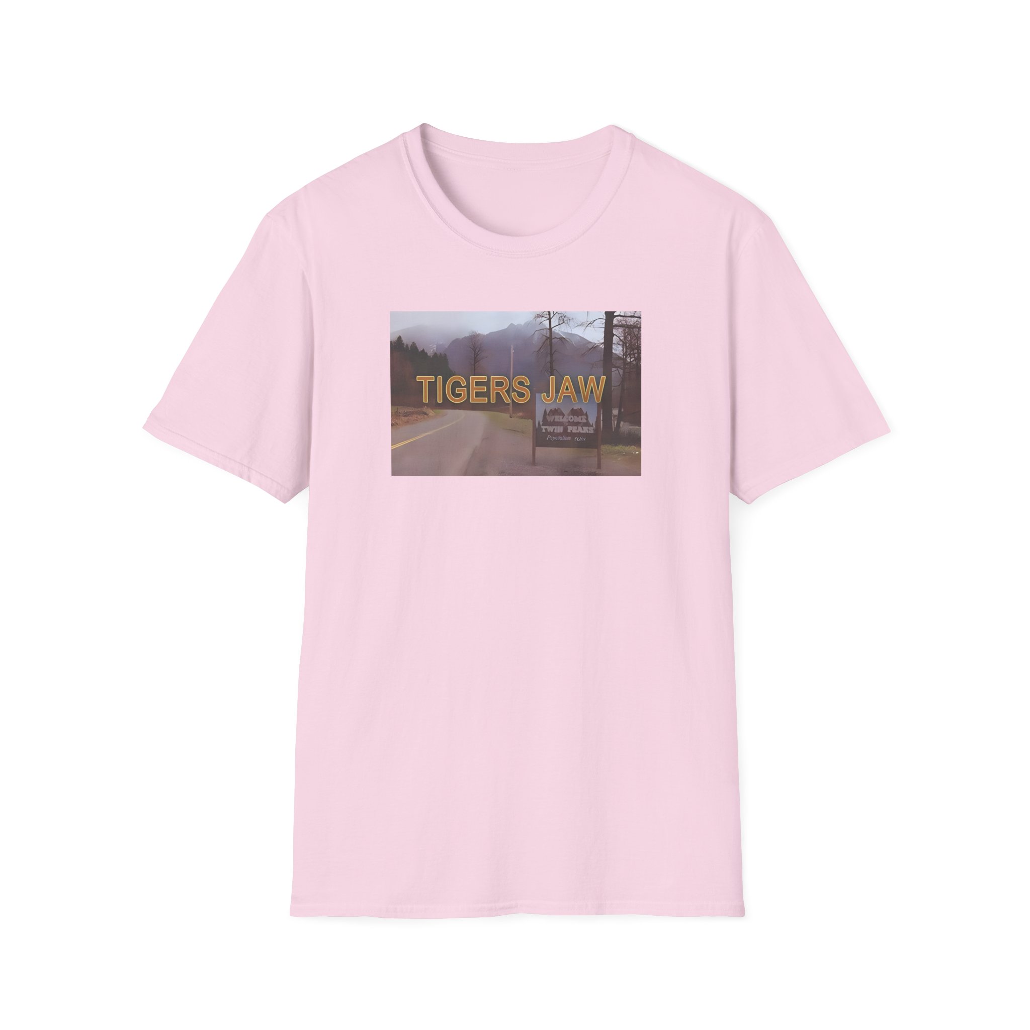 Tigers Jaw Twin Peaks Unisex Softstyle T-Shirt