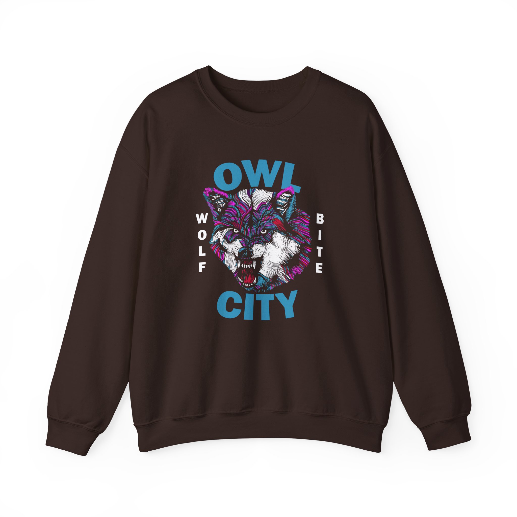 Owl City Wolf Bite Unisex Heavy Blendâ„¢ Crewneck Sweatshirt