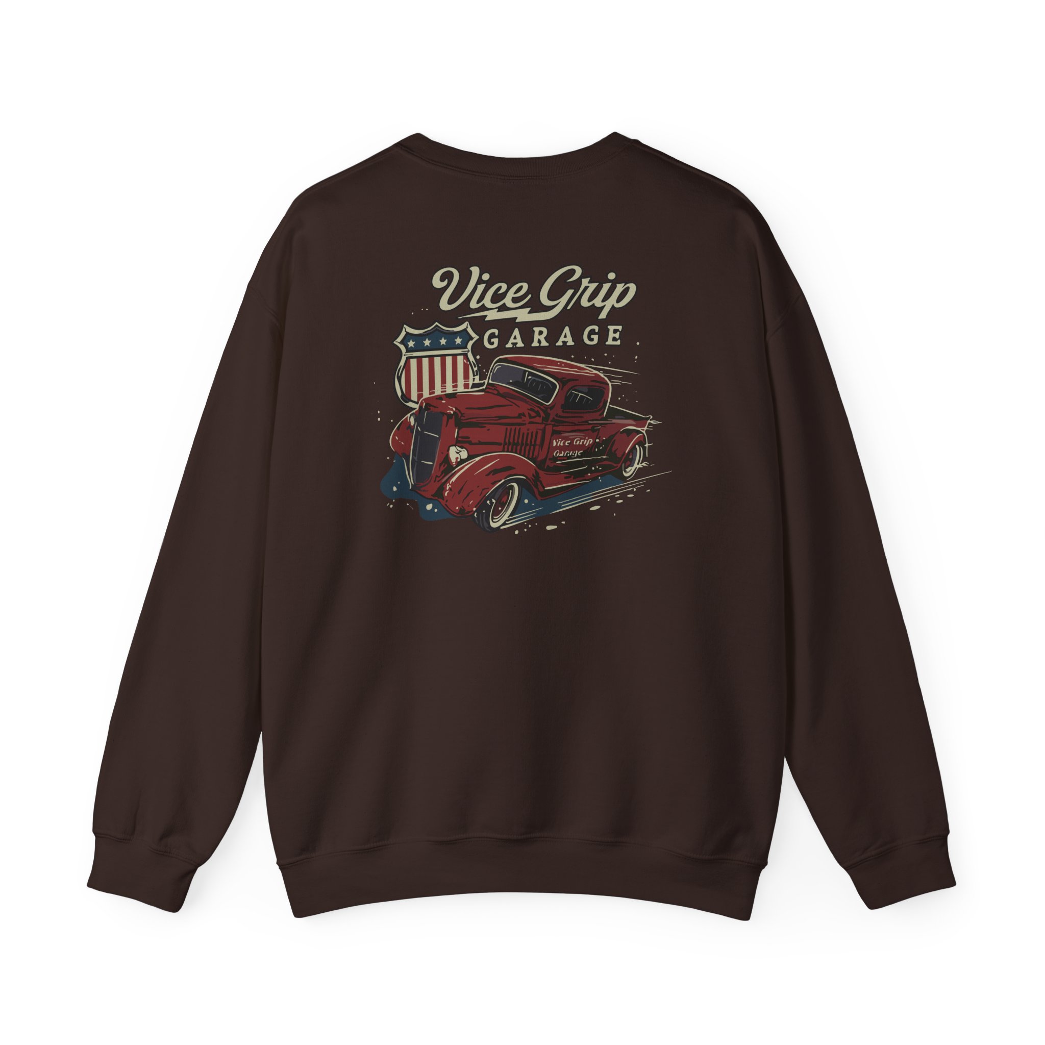 Vicegripgarage 1935 Truck Work Unisex Heavy Blendâ„¢ Crewneck Sweatshirt