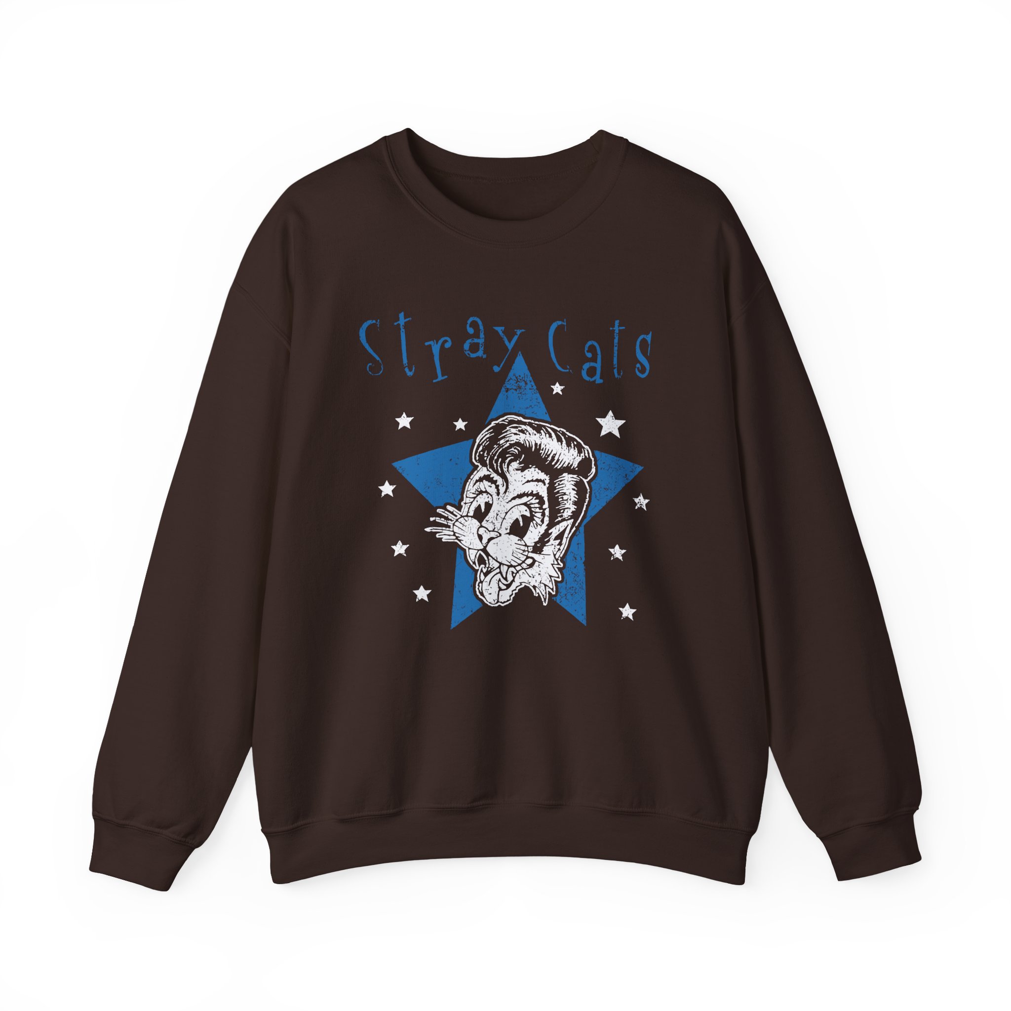 Stray Cats Star Cat Unisex Heavy Blendâ„¢ Crewneck Sweatshirt