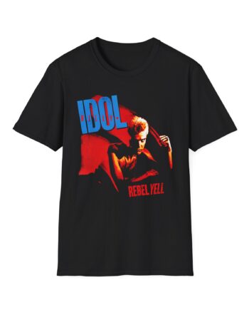 Billy Idol Rebel Yell 40th Anniversary Unisex Softstyle T-Shirt