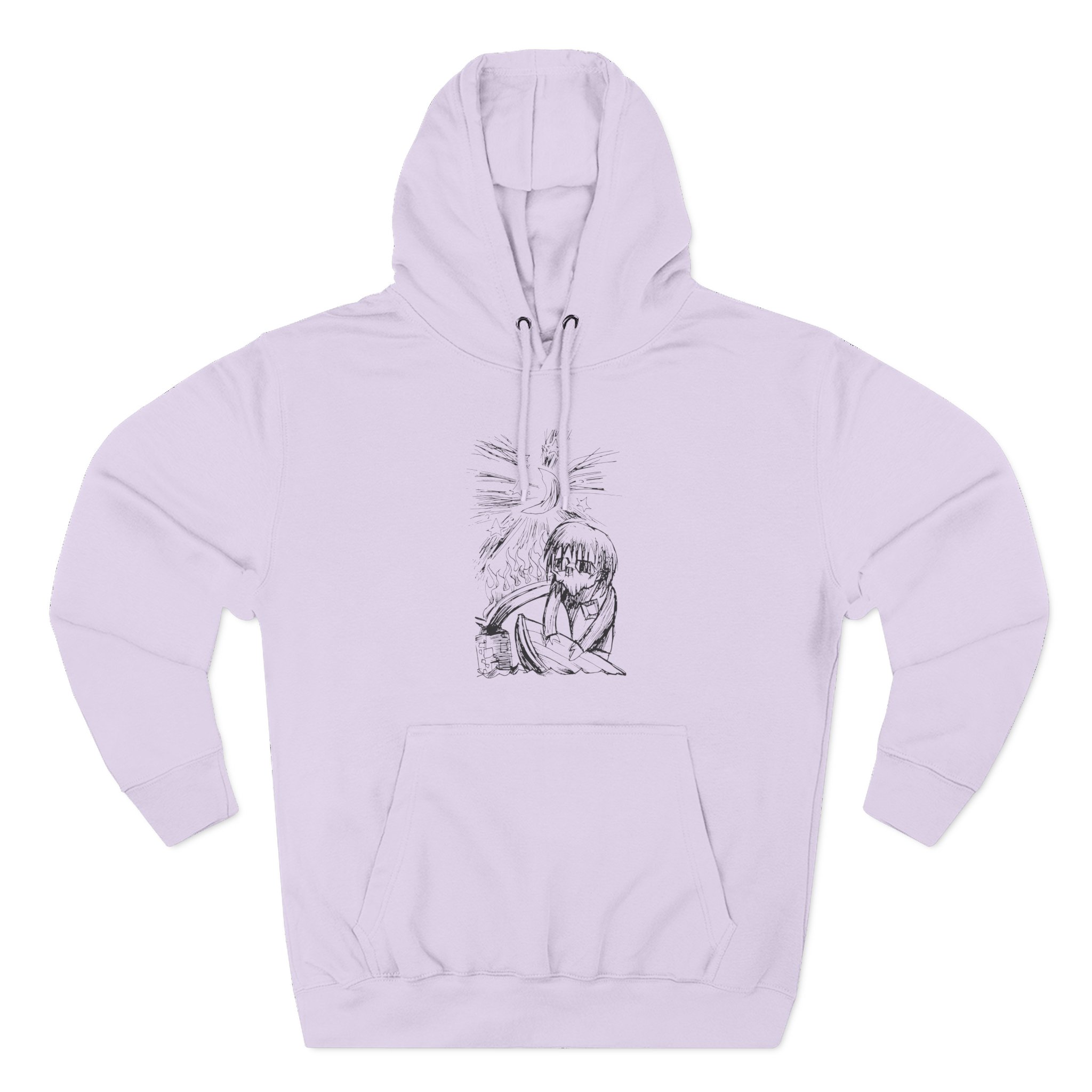 American Nightmare "the Ice Age is Coming" Three-Panel Fleece Hoodie