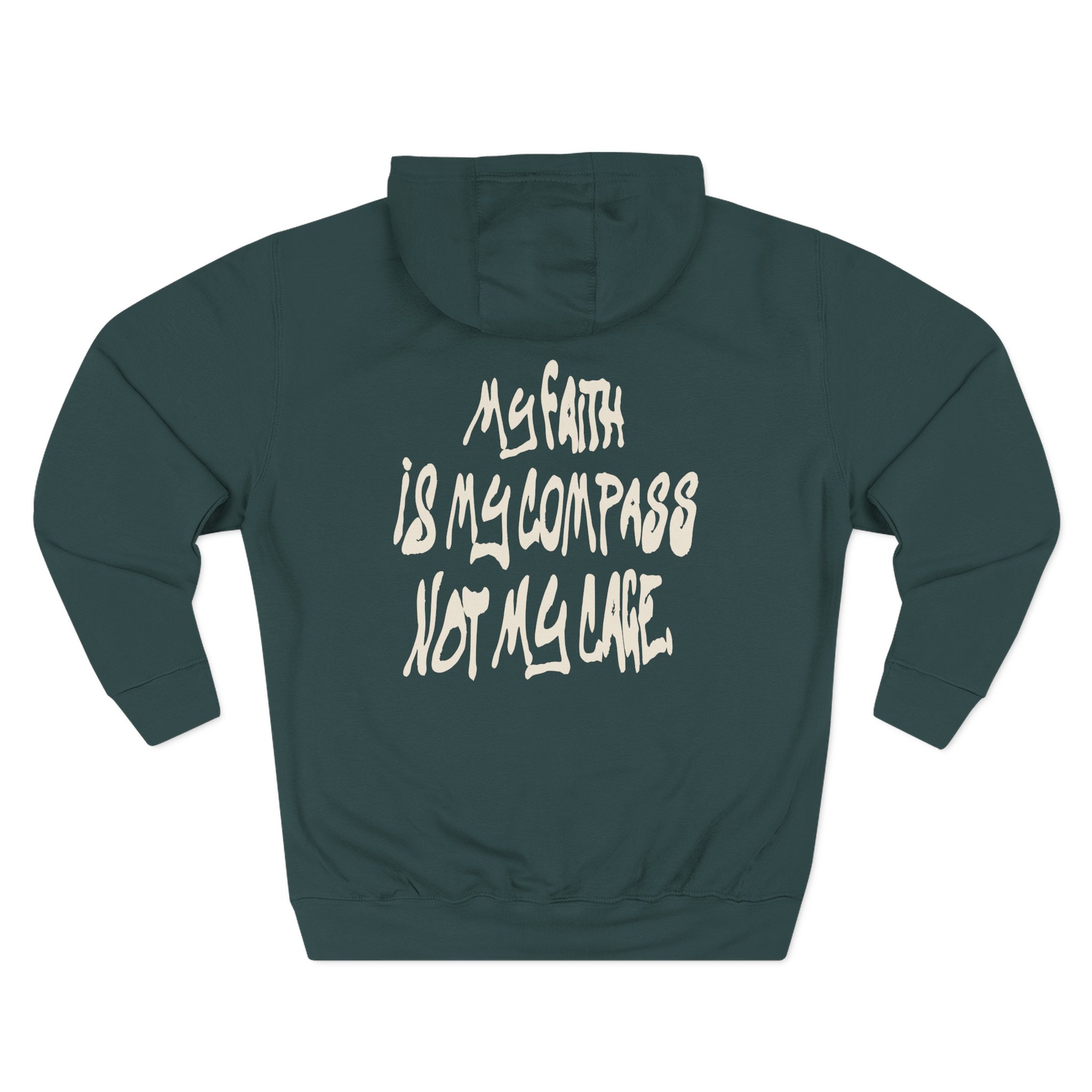 Lecrae Faith is My Compas Three-Panel Fleece Hoodie