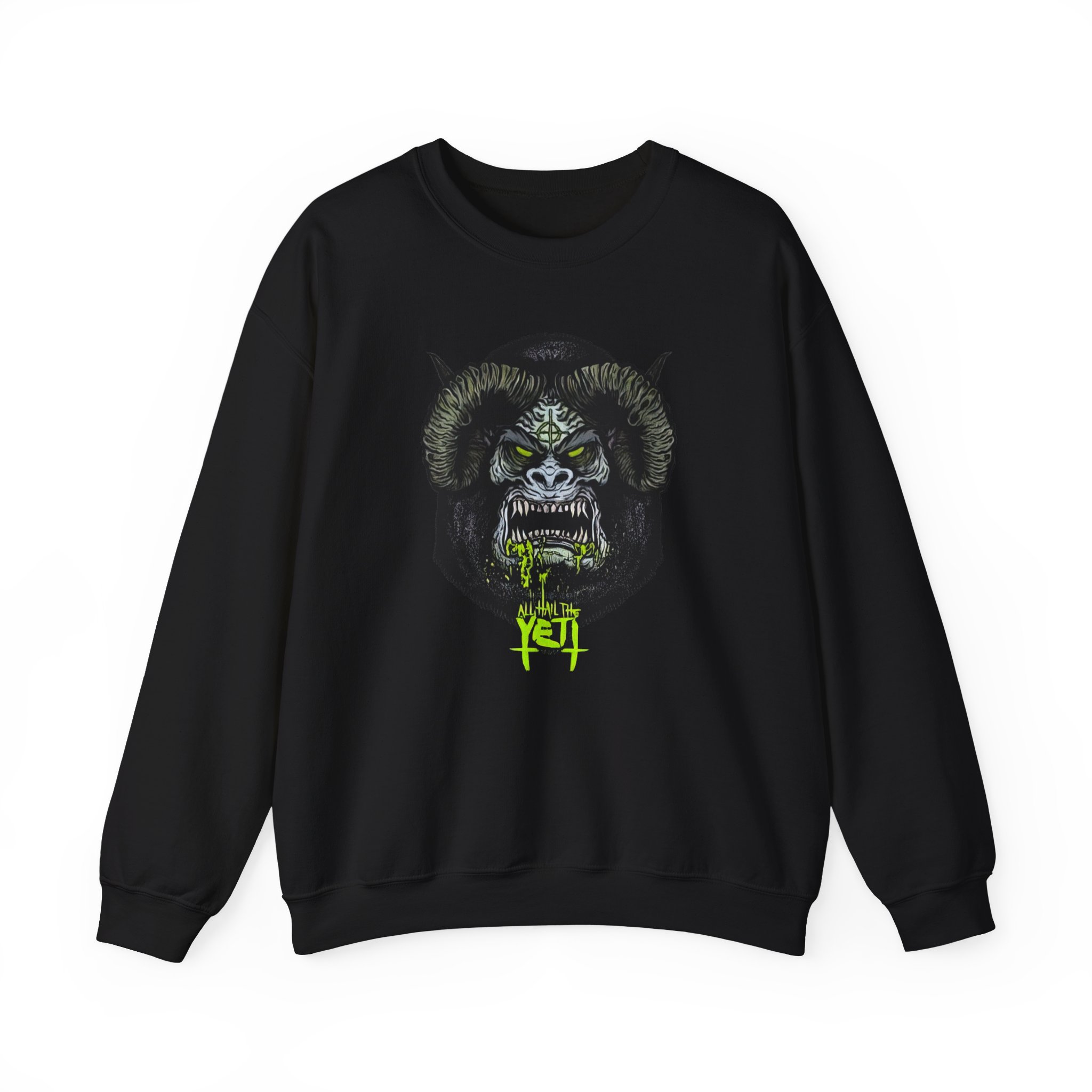 All Hail the Yeti Unisex Heavy Blendâ„¢ Crewneck Sweatshirt