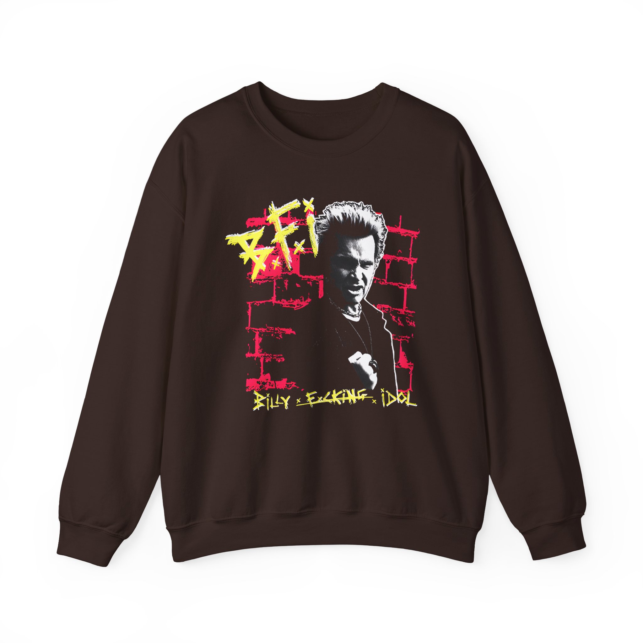 Billy Idol BFI Brick Unisex Heavy Blendâ„¢ Crewneck Sweatshirt