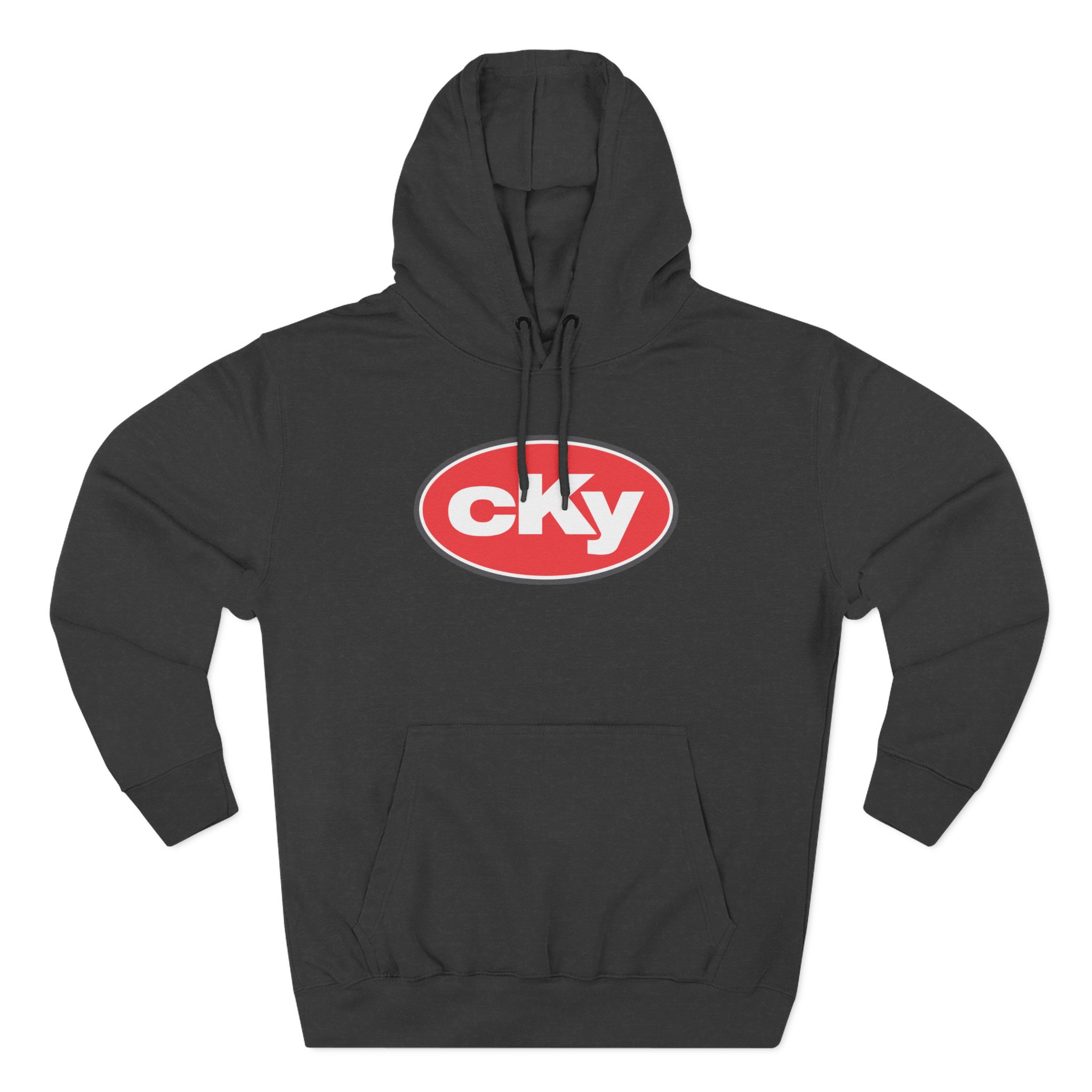 CKY Oval Logo Three-Panel Fleece Hoodie
