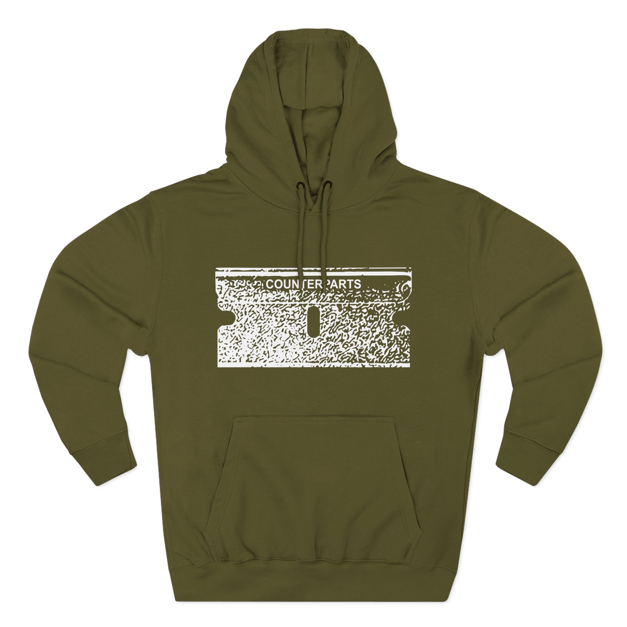 Counterparts Three-Panel Fleece Hoodie