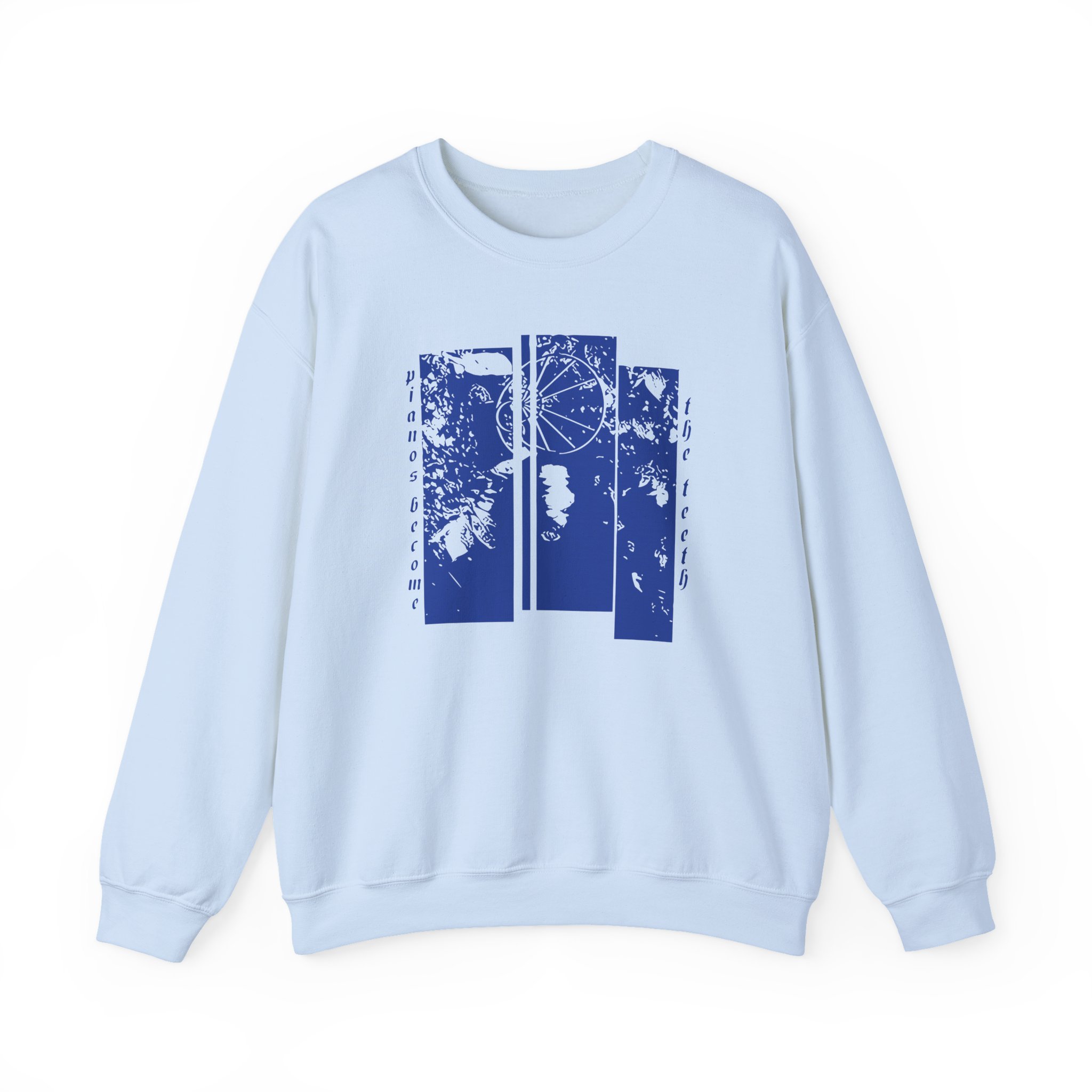 Pianos Become the Teeth Bars Unisex Heavy Blendâ„¢ Crewneck Sweatshirt