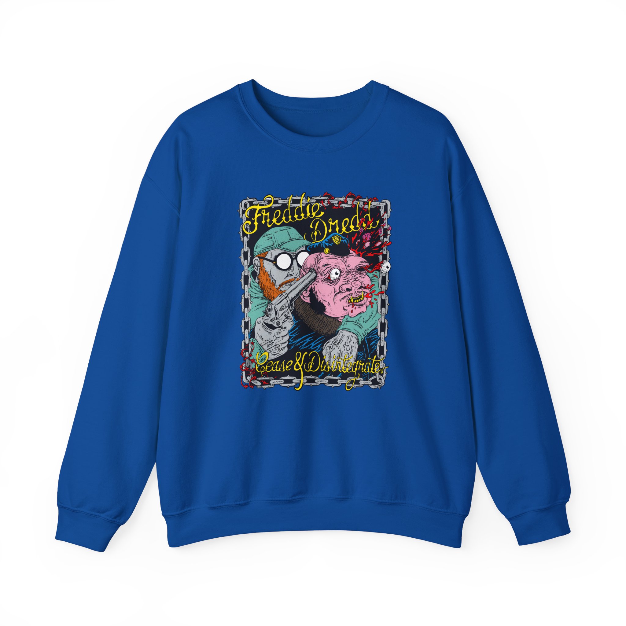 Freddie Dredd Piggy Unisex Heavy Blendâ„¢ Crewneck Sweatshirt