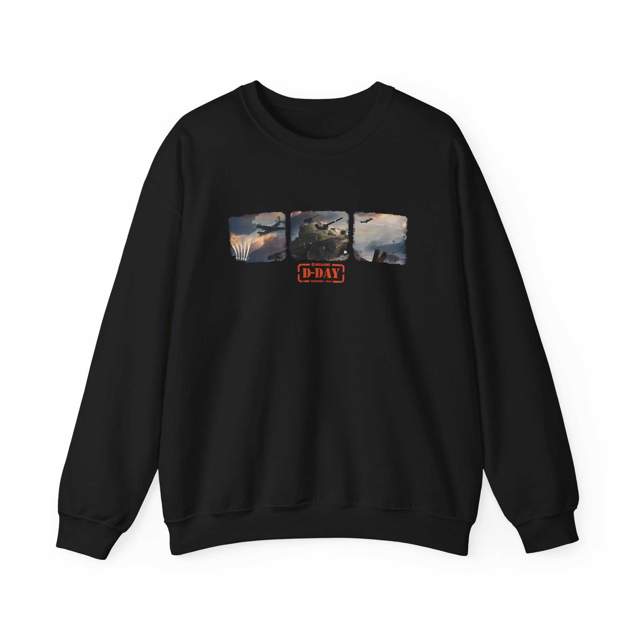 World of Tank Wot D-day Unisex Heavy Blendâ„¢ Crewneck Sweatshirt