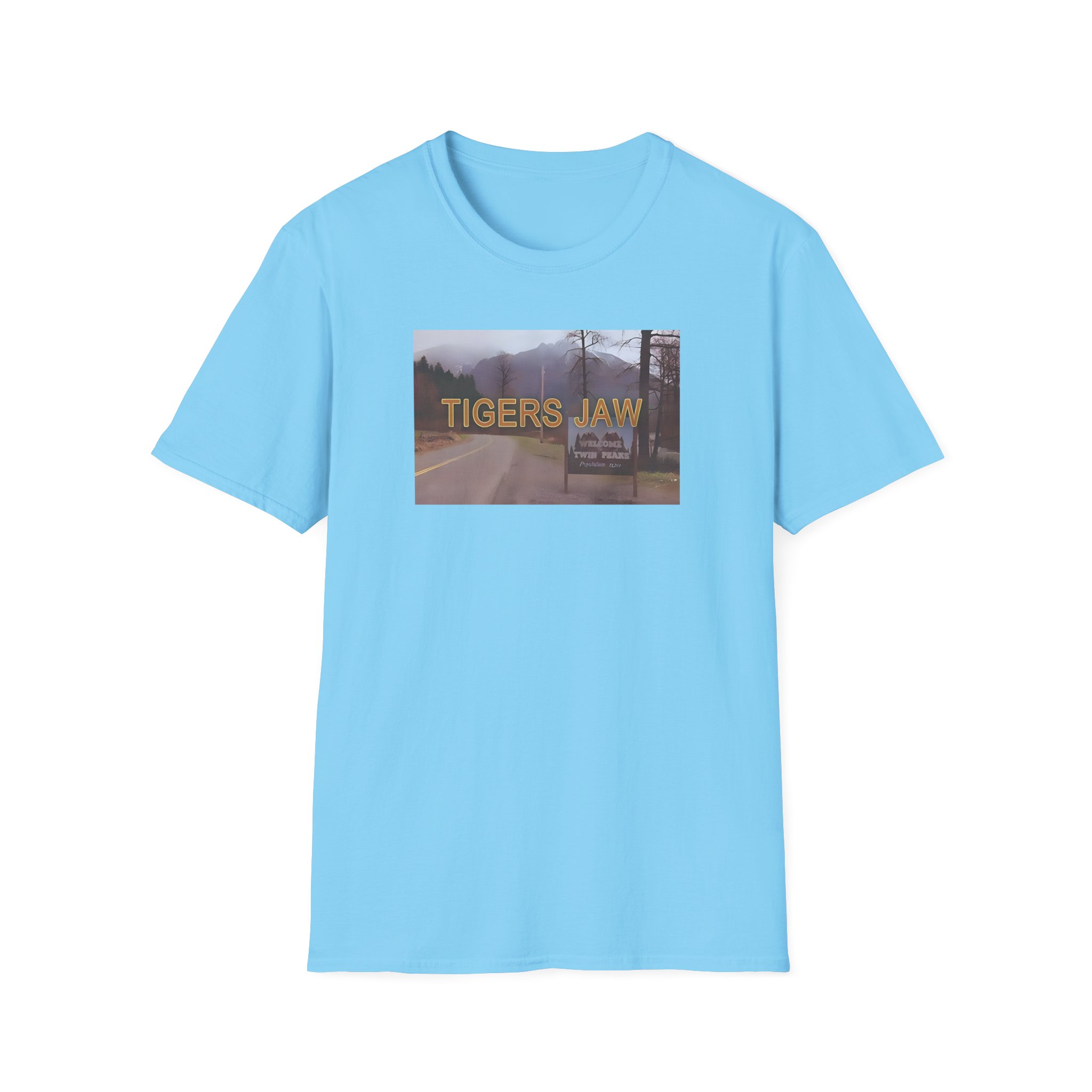 Tigers Jaw Twin Peaks Unisex Softstyle T-Shirt